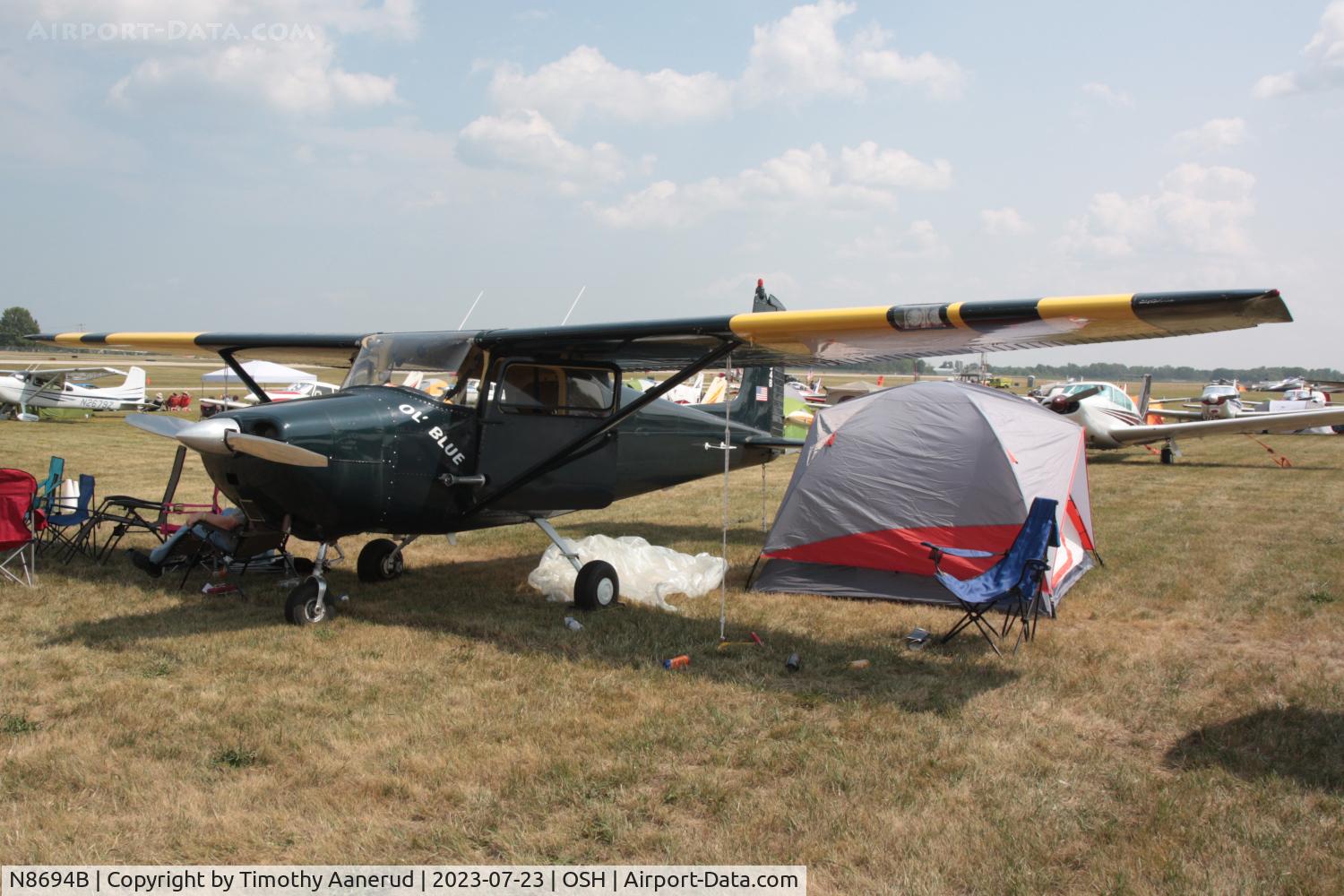 N8694B, 1957 Cessna 172 C/N 36394, 1957 Cessna 172, c/n: 36394, AirVenture 2023