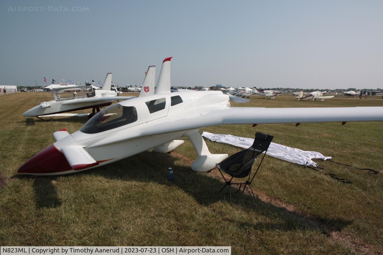 N823ML, 2021 COZY MKIV C/N 0049, 2021 COZY MKIV, c/n: 0049, AirVenture 2023
