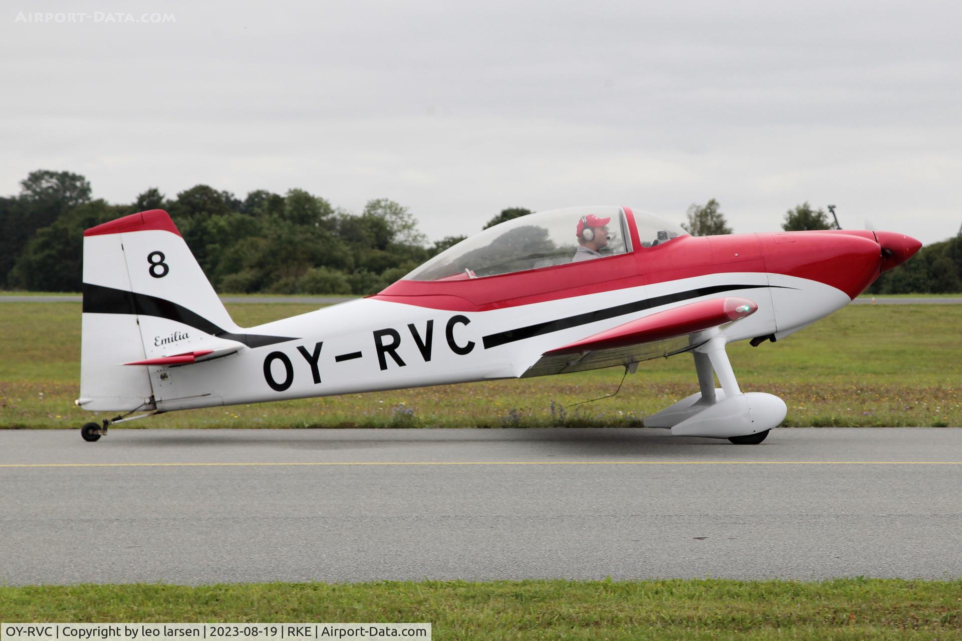 OY-RVC, 2010 Vans RV-8 C/N 2005-08, Roskilde Air Show 19.8.2023