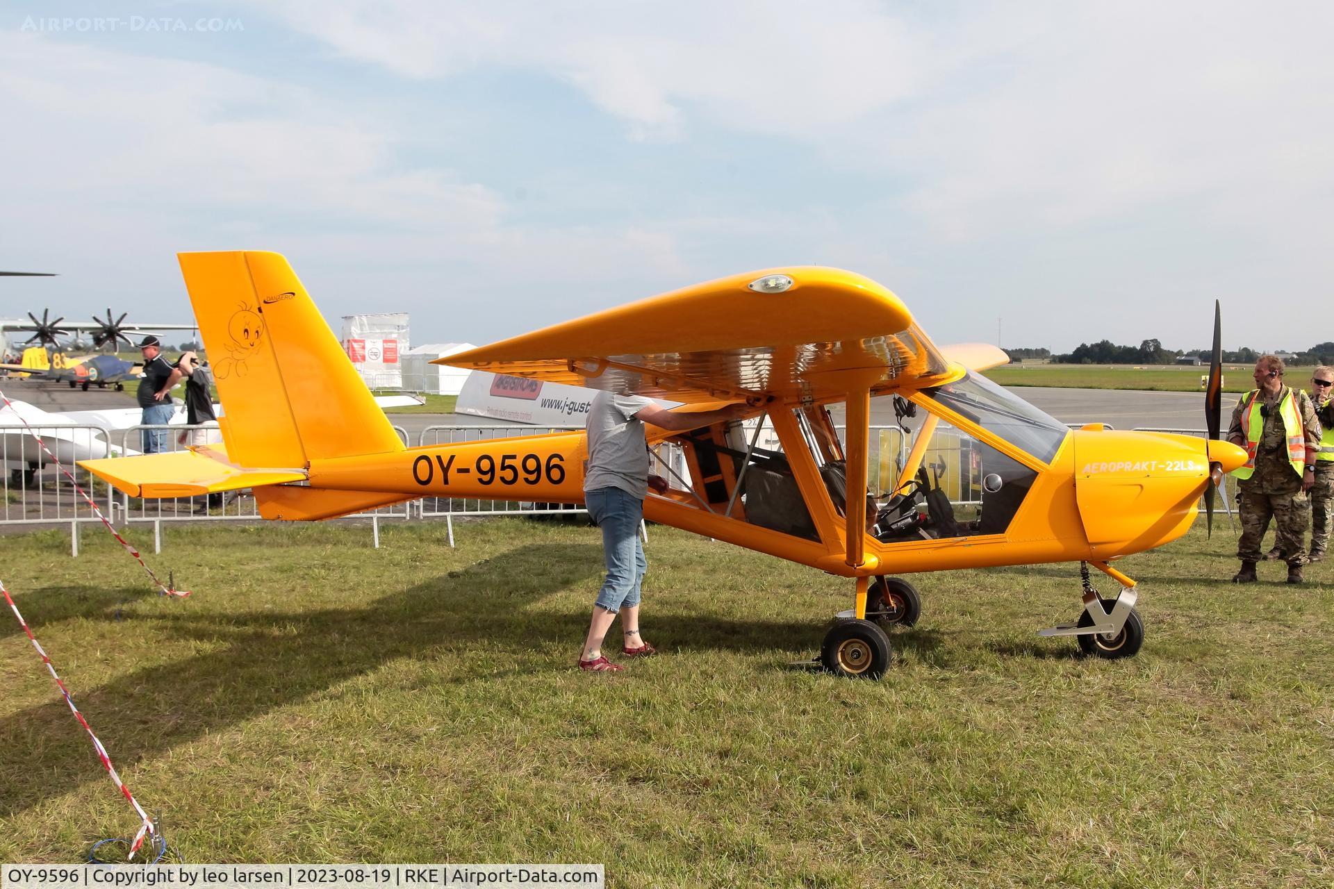 OY-9596, Aeroprakt A-22LS C/N 406, Roskilde Air Show 19.8.2023
