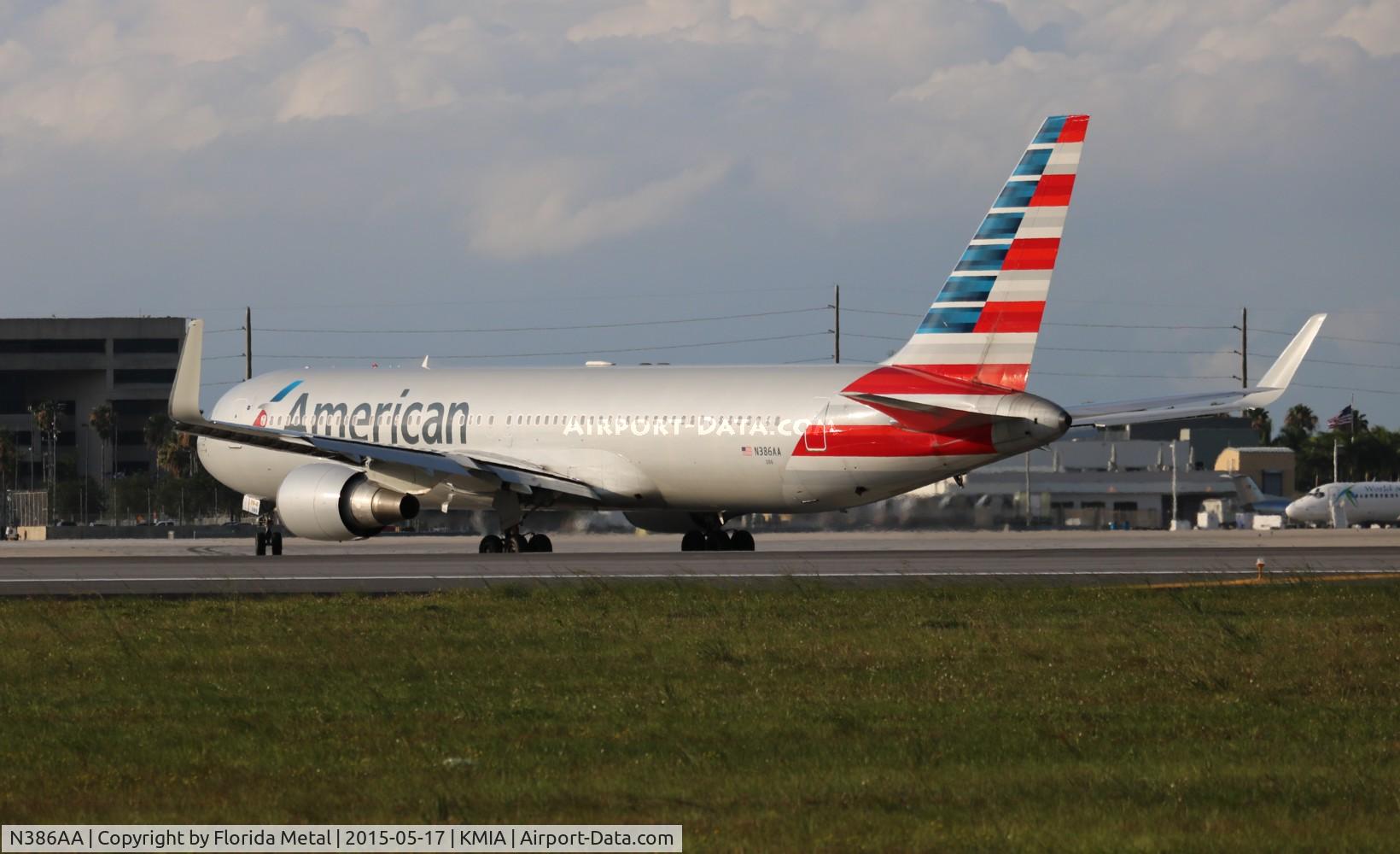 N386AA, 1994 Boeing 767-323/ER C/N 27060, AAL 763 nc zx MIA-MAD