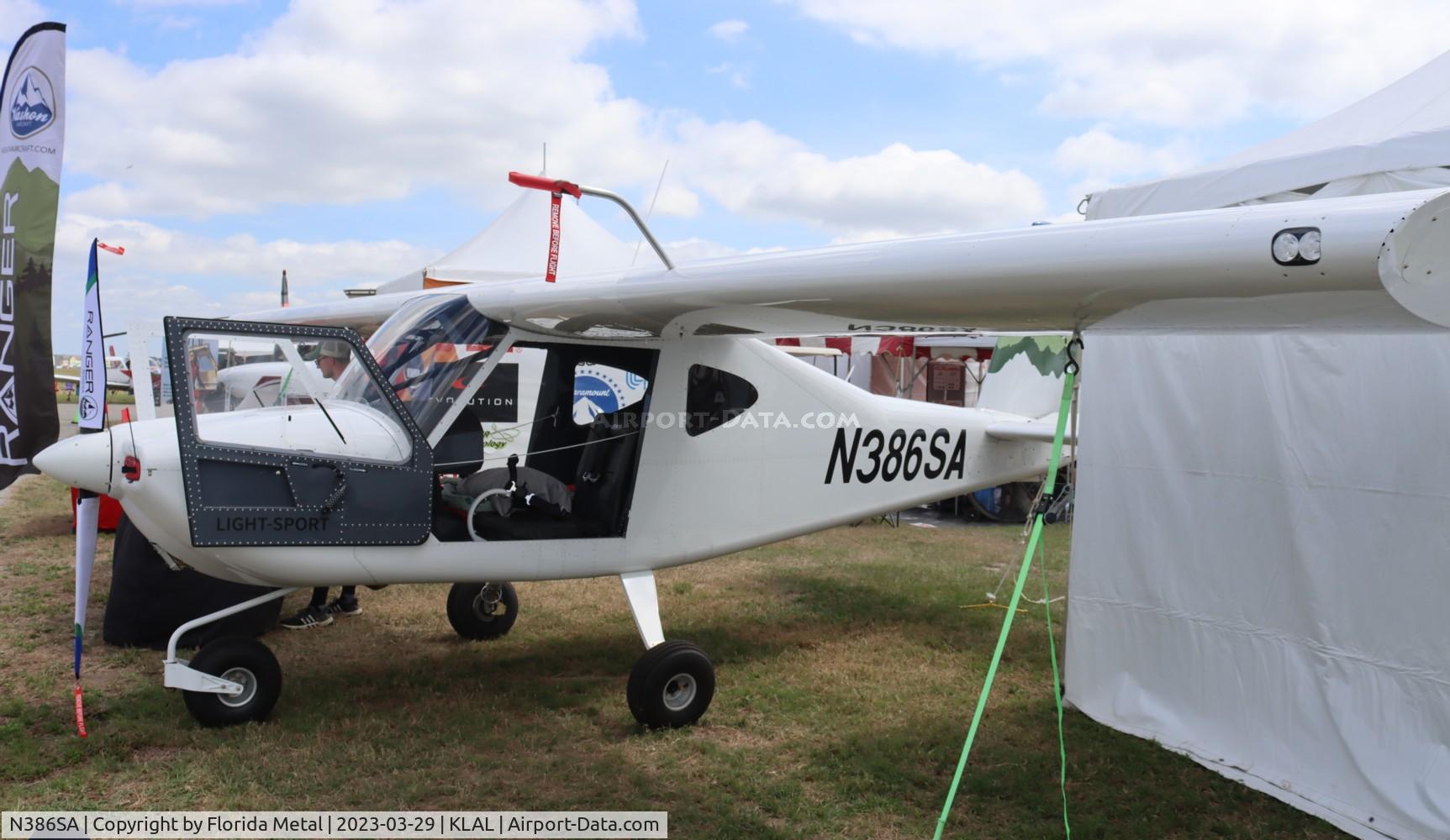 N386SA, Iniziative Industriali Italiane SKY ARROW 650TCNS C/N CNS016, Sky Arrow zx