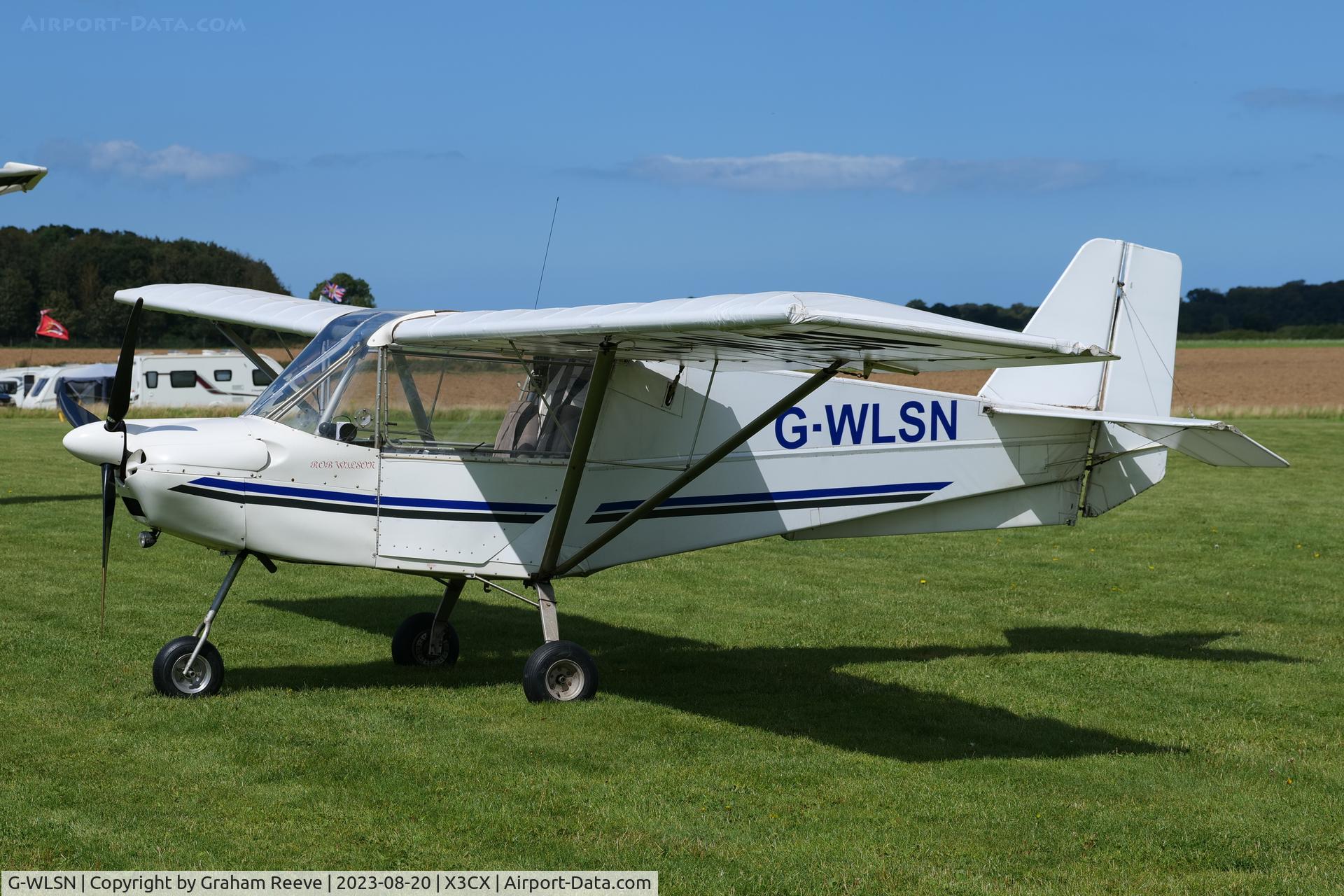 G-WLSN, 2005 Skyranger 912S(1) C/N BMAA/HB/474, Parked at Northrepps with a modified scheme.