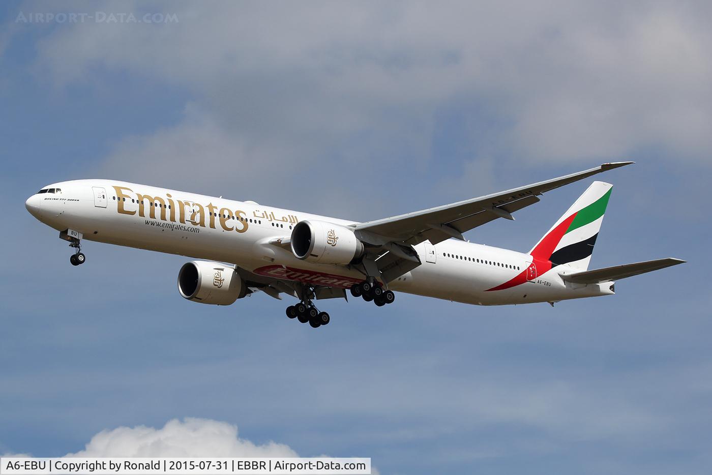 A6-EBU, 2006 Boeing 777-31H/ER C/N 34484, at bru
