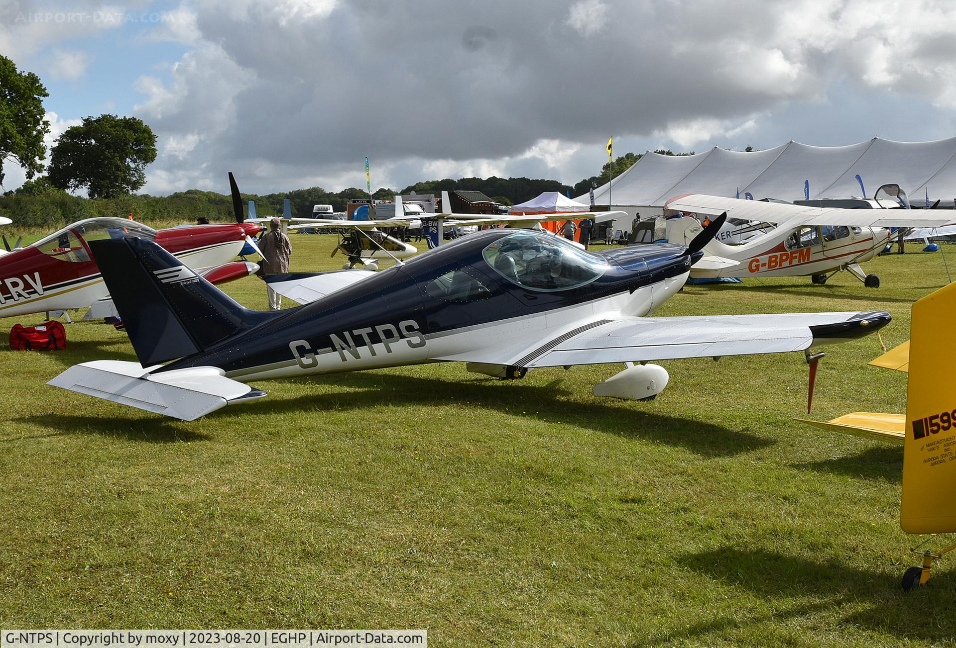 G-NTPS, BRM Aero NT-5 C/N LAA 385-15243, Bristell NG5 Speedwing at Popham.
