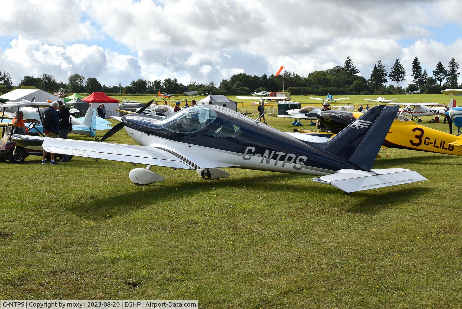 G-NTPS, BRM Aero NT-5 C/N LAA 385-15243, Bristell NG5 Speedwing at Popham.
