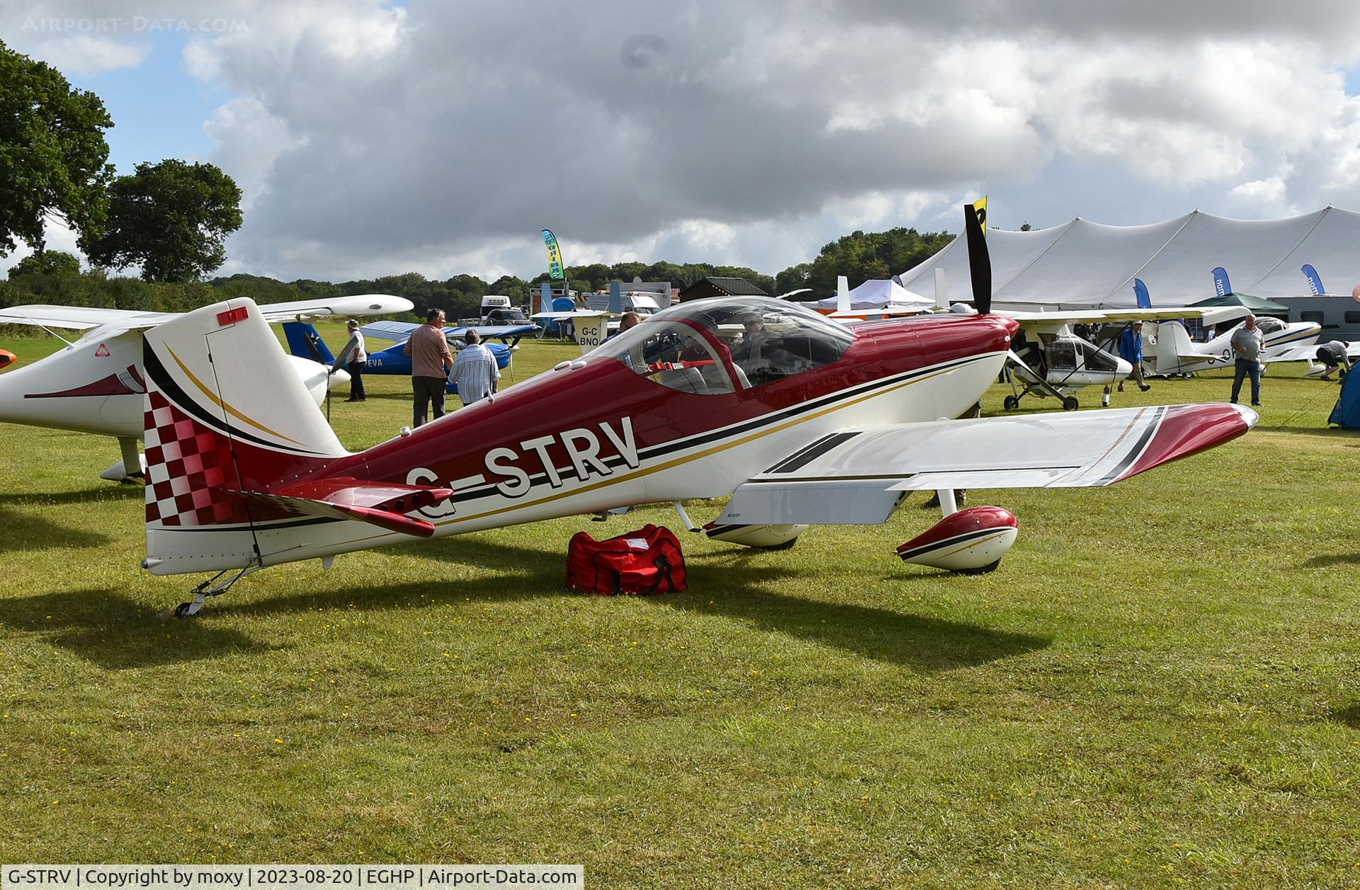 G-STRV, 2019 Vans RV-14 C/N LAA 393-15500, Vans RV-14 at Popham.