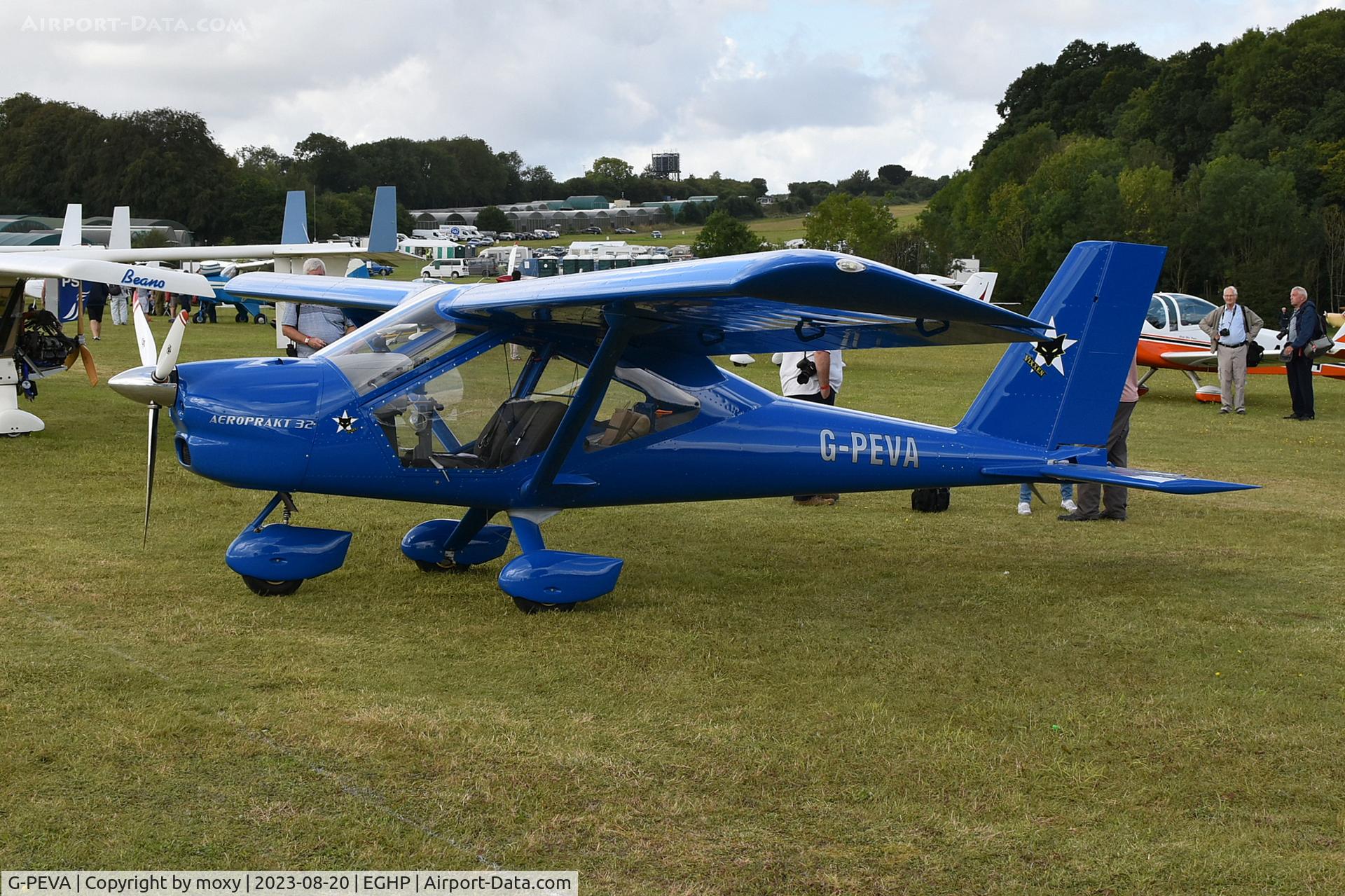 G-PEVA, 2021 Aeroprakt A32 Vixxen C/N LAA 411-15767, Aeroprakt A32 Vixxen at Popham.