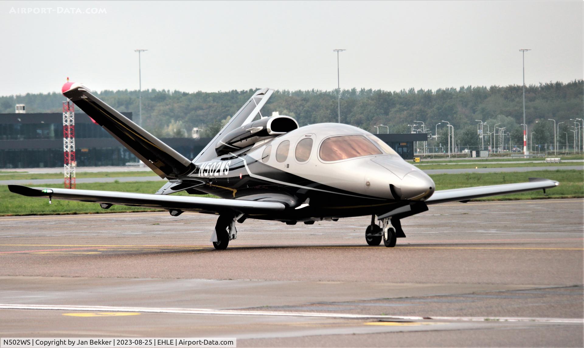 N502WS, 2021 Cirrus SF50 Vision C/N 0262, Lelystad Airport