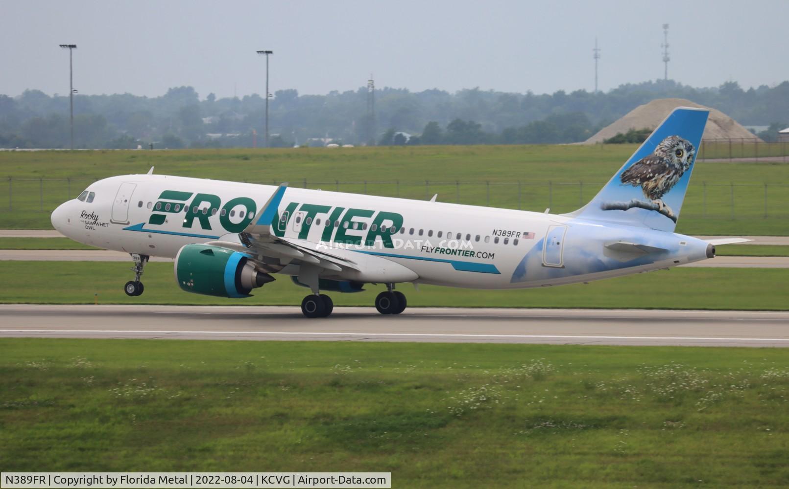 N389FR, 2022 Airbus A320-251N C/N 10743, FFT A32N Rocky zx CVG-LAS