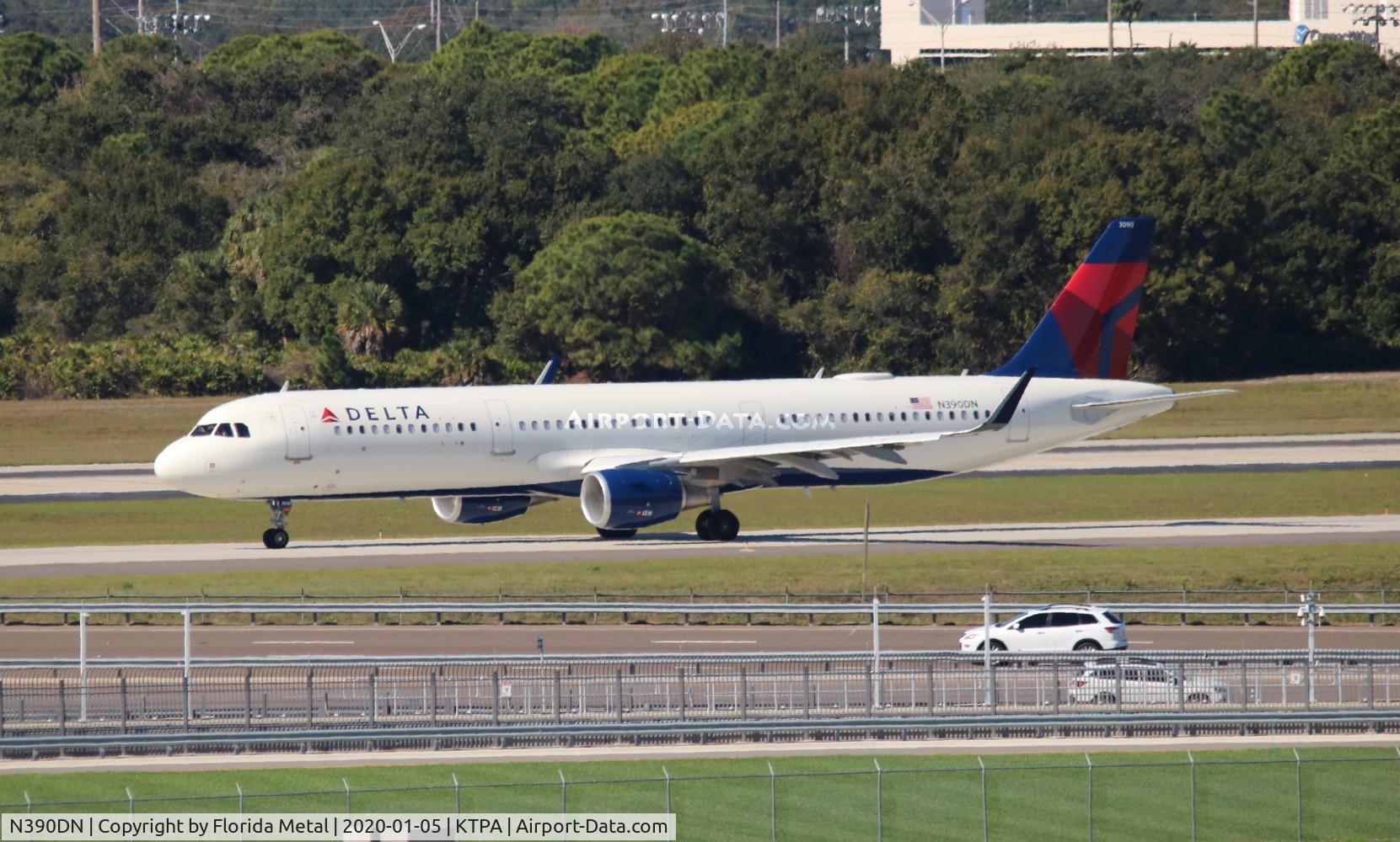 N390DN, 2019 Airbus A321-211 C/N 9066, DAL A321 zx TPA-DTW
