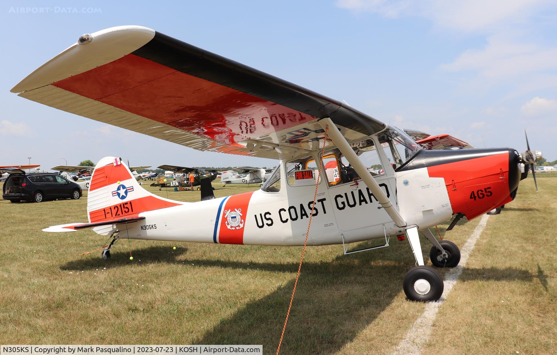 N305KS, 1951 Cessna 305A C/N 22465, Cessna 305A
