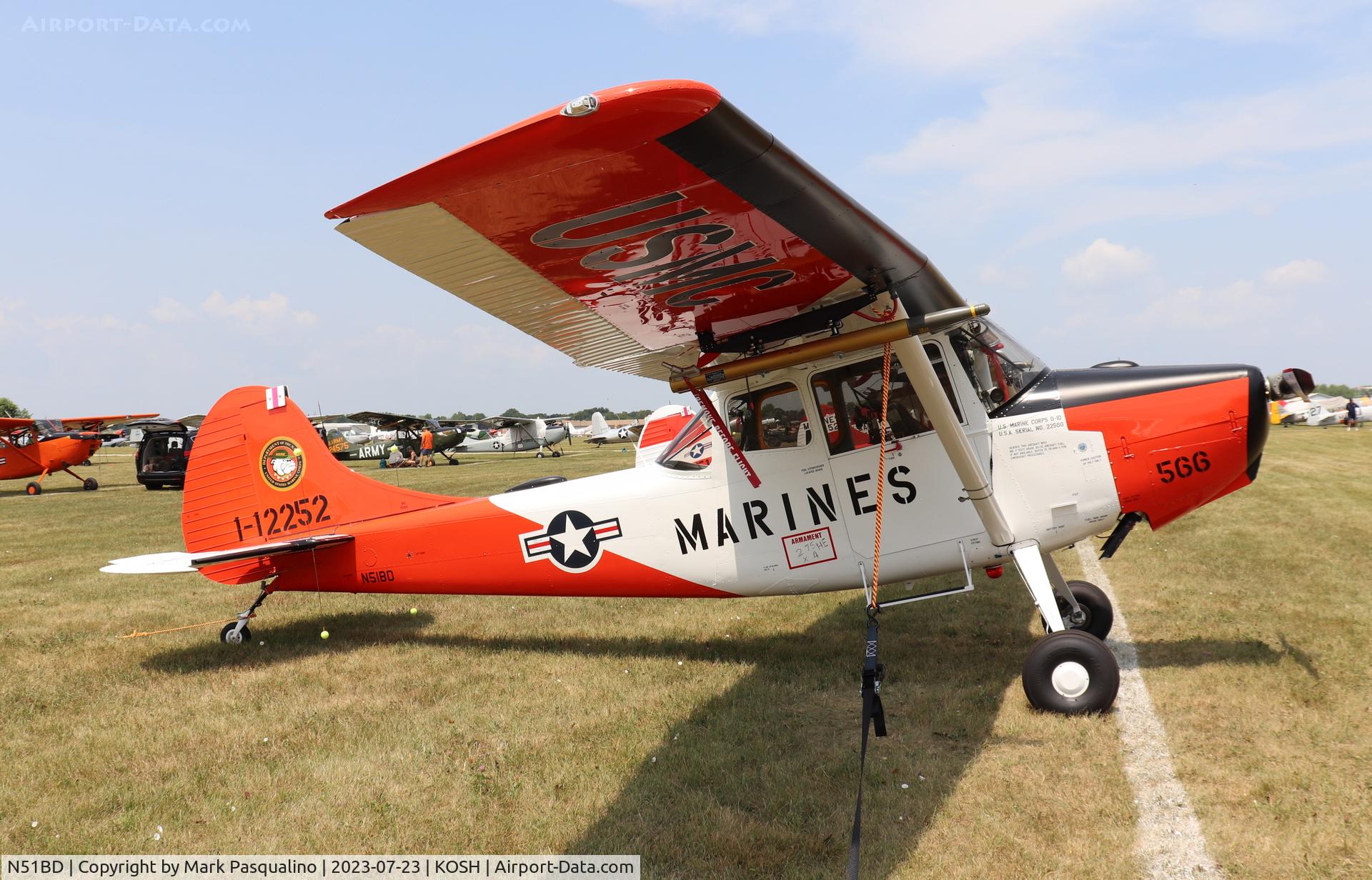 N51BD, 1951 Cessna 305A C/N 22566, Cessna 305A