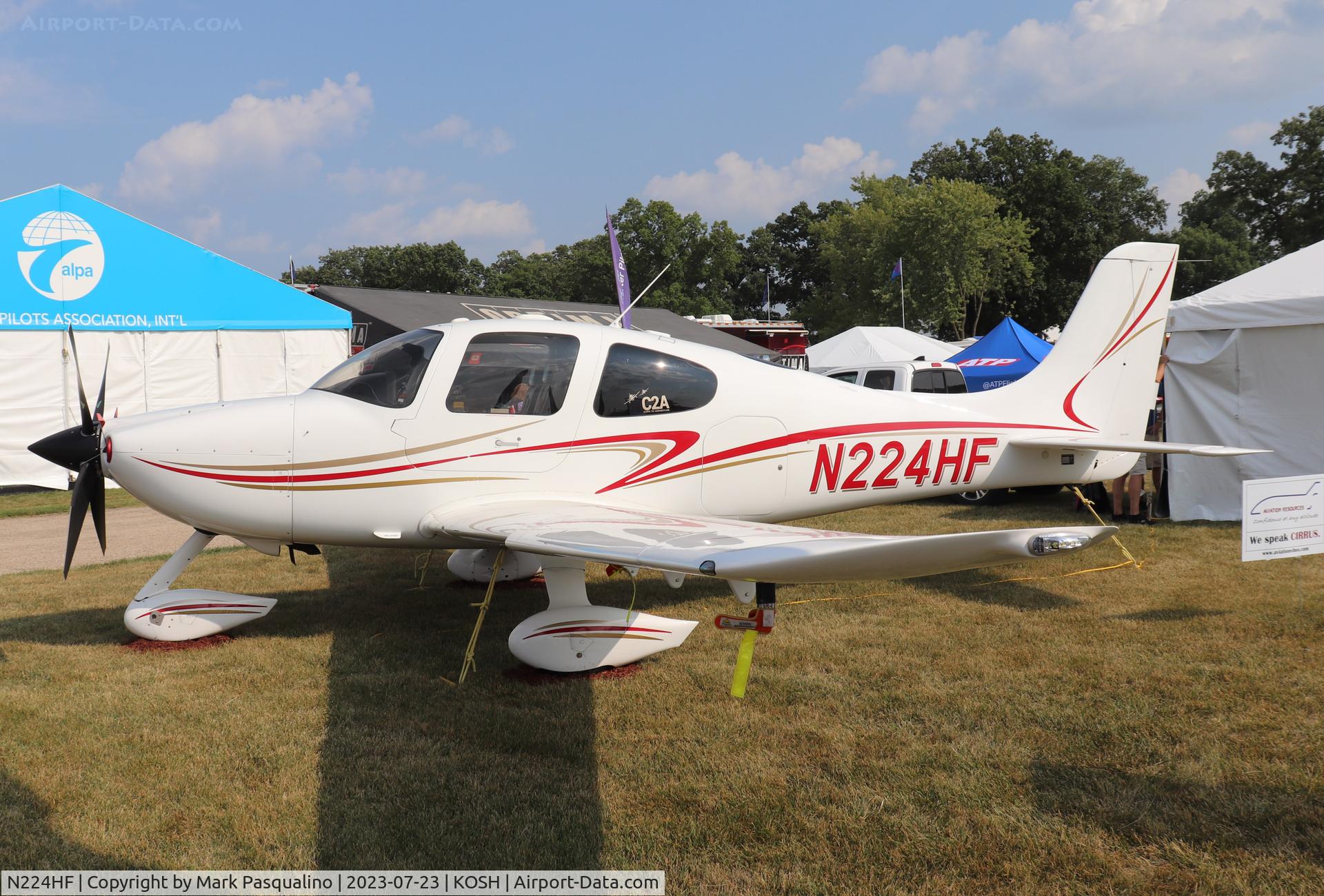 N224HF, Cirrus SR22 C/N 0255, Cirrus SR22