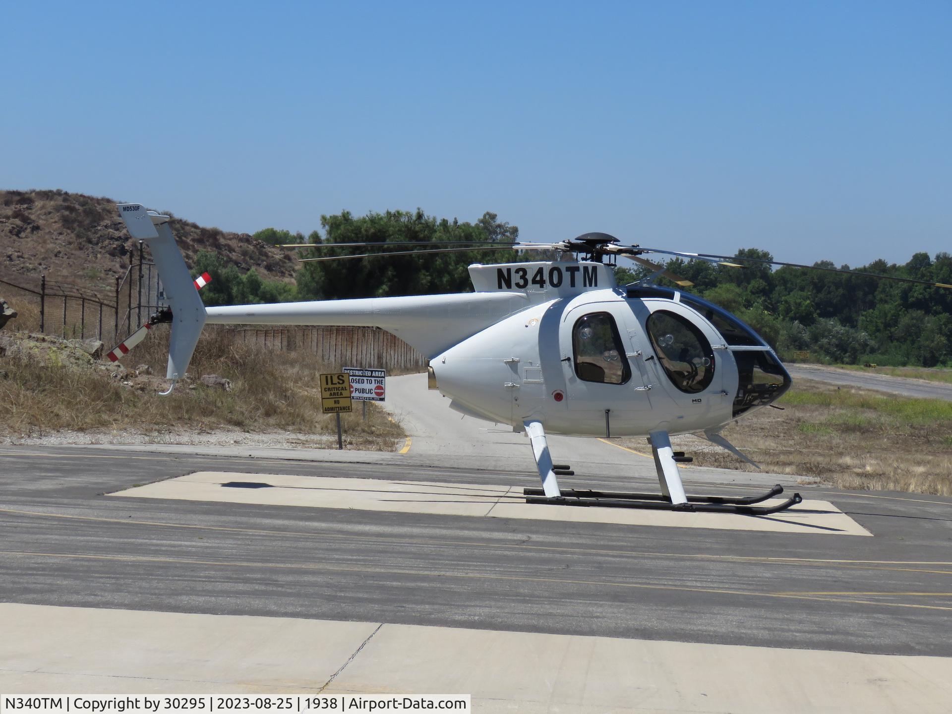 N340TM, 2023 MD Helicopters 369FF (MD530F) C/N 0340FF, Only one color