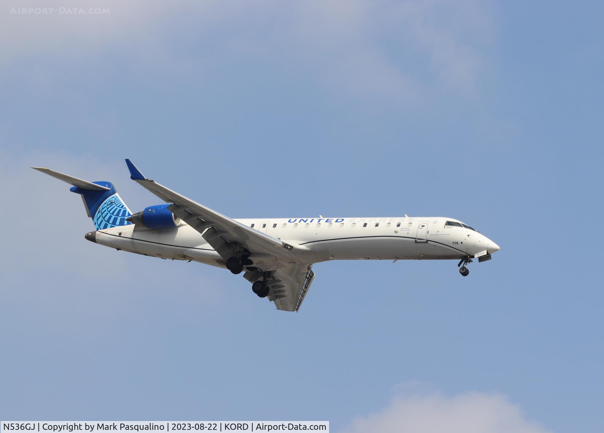 N536GJ, 2005 Bombardier CRJ-702 (CL-600-2C10) Regional Jet C/N 10224, CL-600-2C10