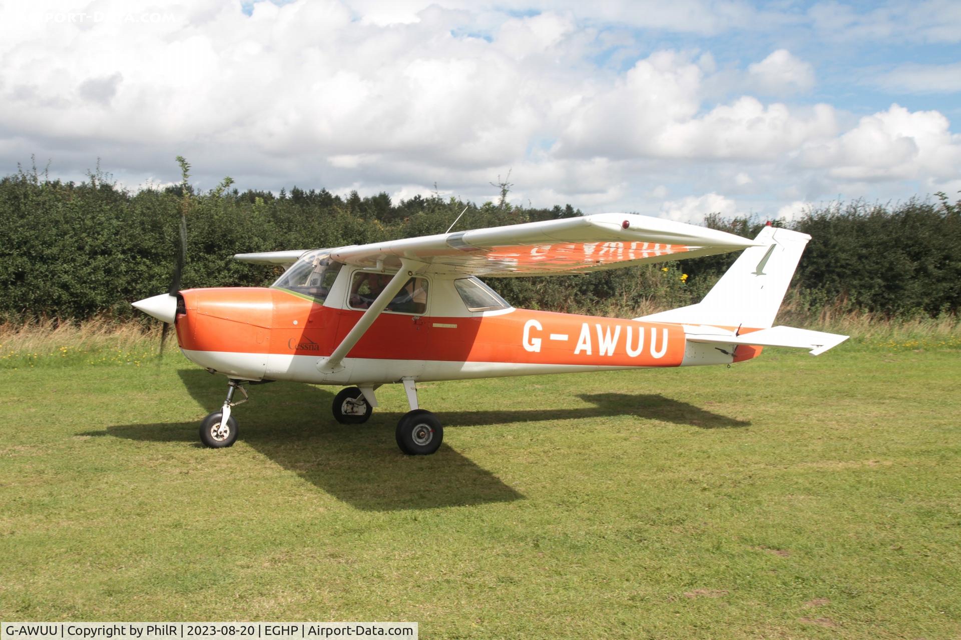 G-AWUU, 1968 Reims Cessna F150J C/N 0408, G-AWUU 1968 Reims Cessna F150J LAA Fly In Popham