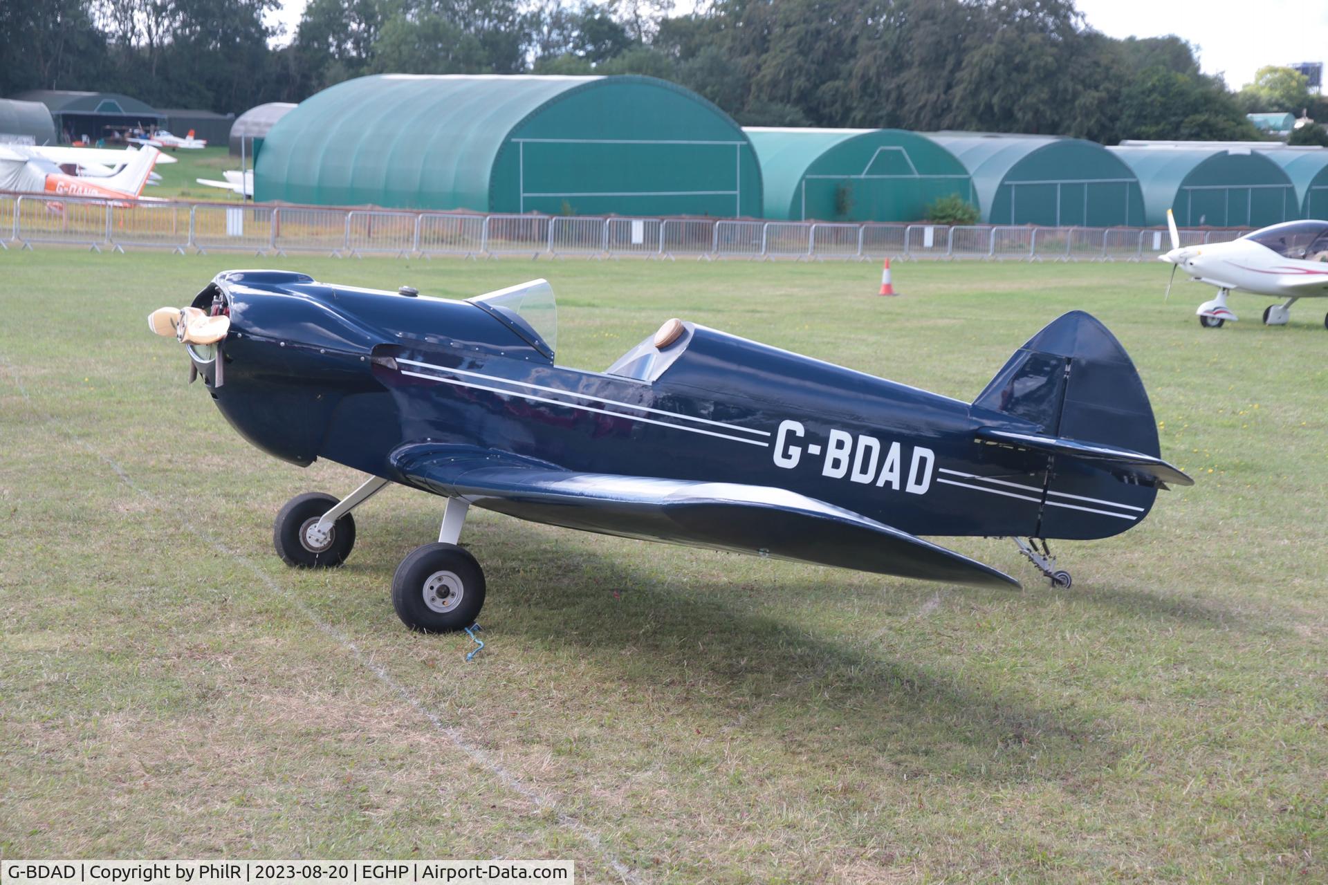 G-BDAD, 1976 Taylor JT-1 Monoplane C/N PFA 1453, G-BDAD 1976 Taylor Monoplane LAA Fly In Popham