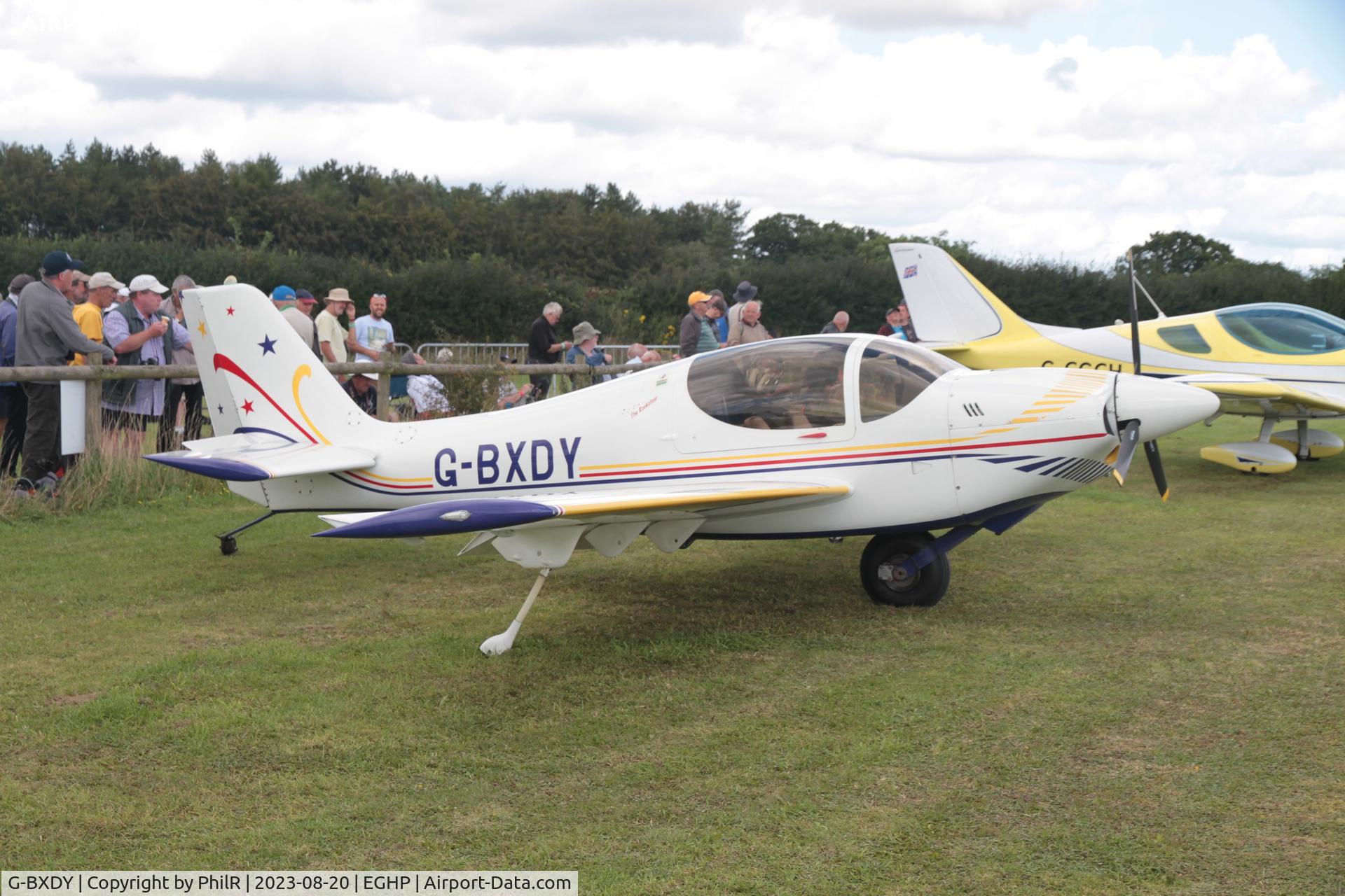 G-BXDY, 1997 Europa Monowheel C/N PFA 247-12914, G-BXDY 1997 Europa LAA Fly In Popham