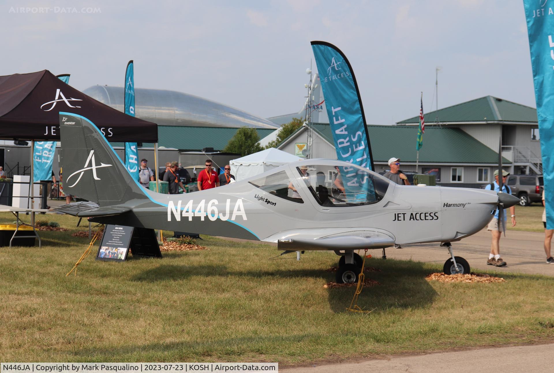 N446JA, EVEKTOR-AEROTECHNIK A S HARMONY LSA C/N 20232212, Evektor Harmony LSA