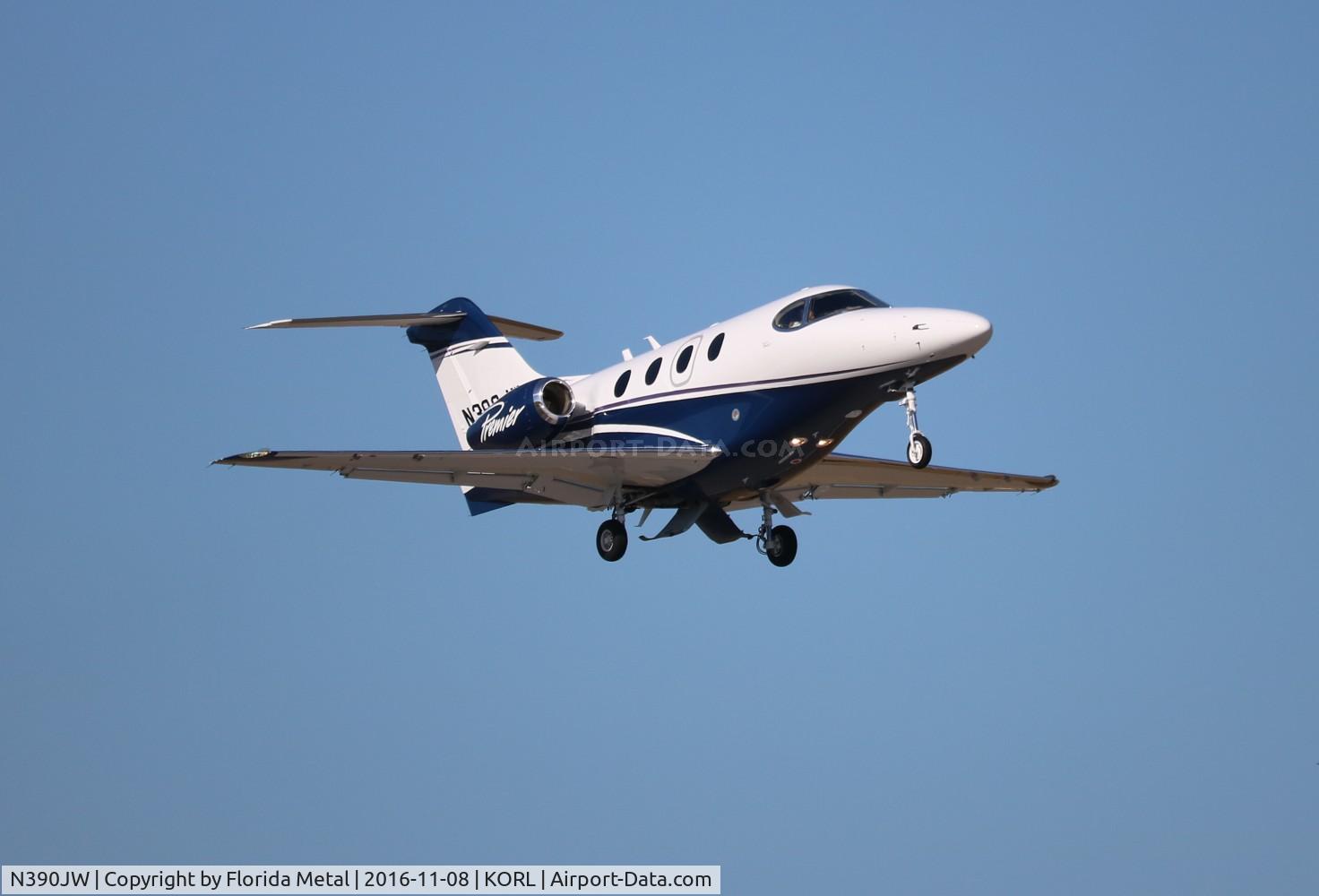 N390JW, Raytheon Aircraft Company 390 C/N RB-78, Premier zx