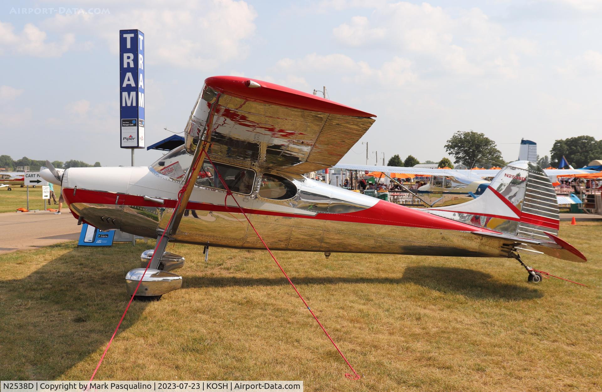 N2538D, 1952 Cessna 170B C/N 20690, Cessna 170B