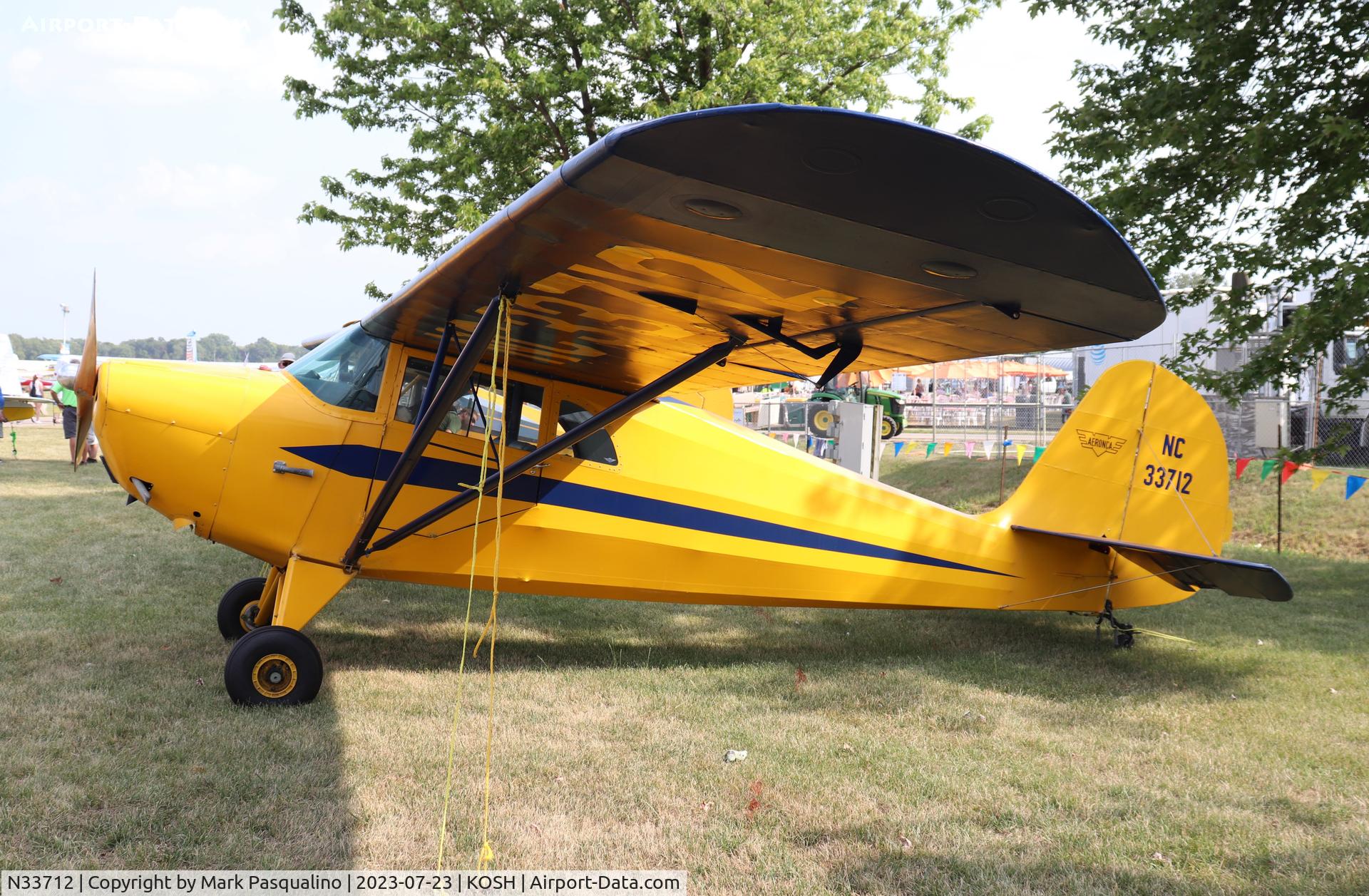 N33712, 1941 Aeronca 65-CA Super Chief C/N CA12971, Aeronca 65-CA
