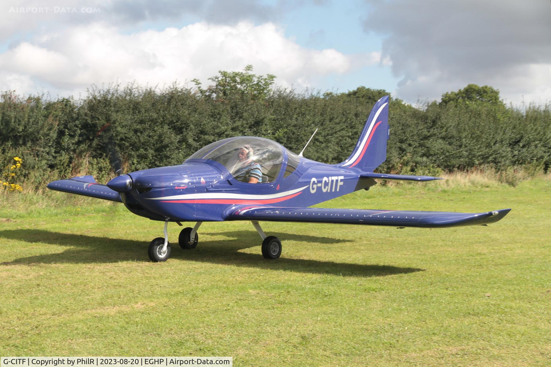 G-CITF, 2015 Evektor EV-97 Eurostar SL C/N 2015-4223, G-CITF 2015 EV-97 Eurostar SL Microlight LAA Fly In Popham