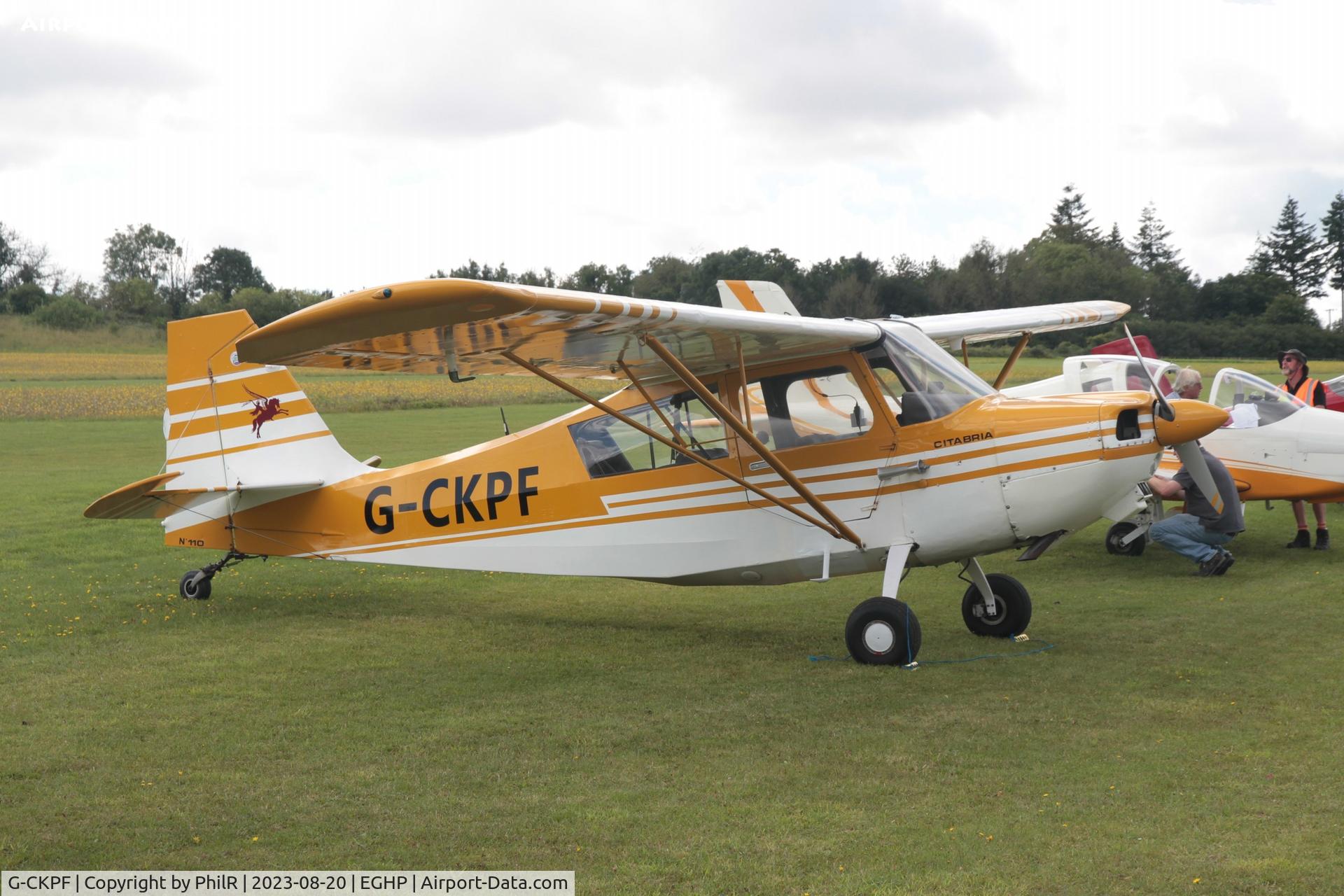 G-CKPF, 1968 Champion 7GCBC Citabria C/N 110, G-CKPF 1968 Champion 7GCBC LAA Fly In Popham