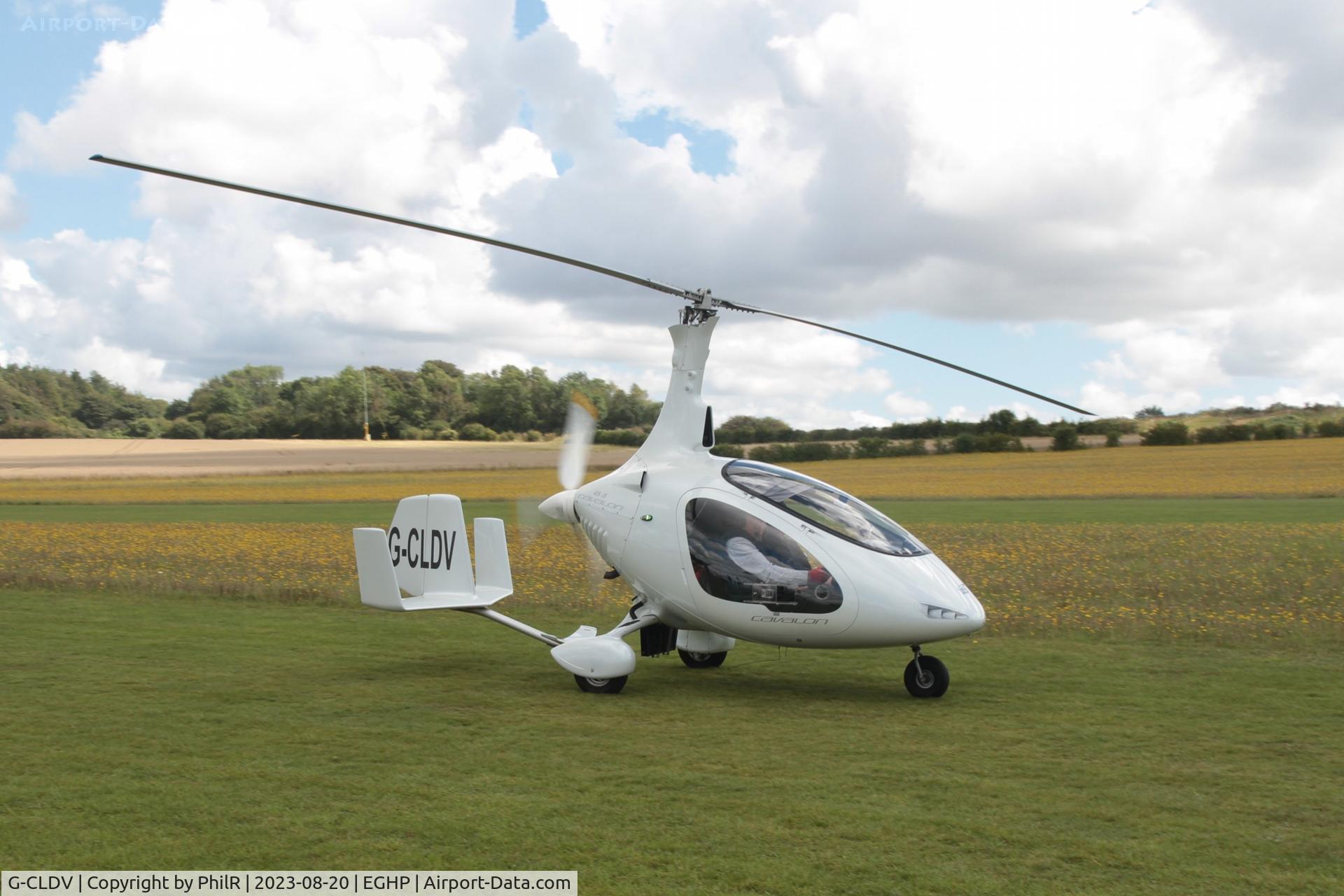 G-CLDV, 2019 AutoGyro Cavalon C/N RSUK/CVLN/032, G-CLDV 2019 Rotorsport  UK Cavalon LAA Fly In Popham