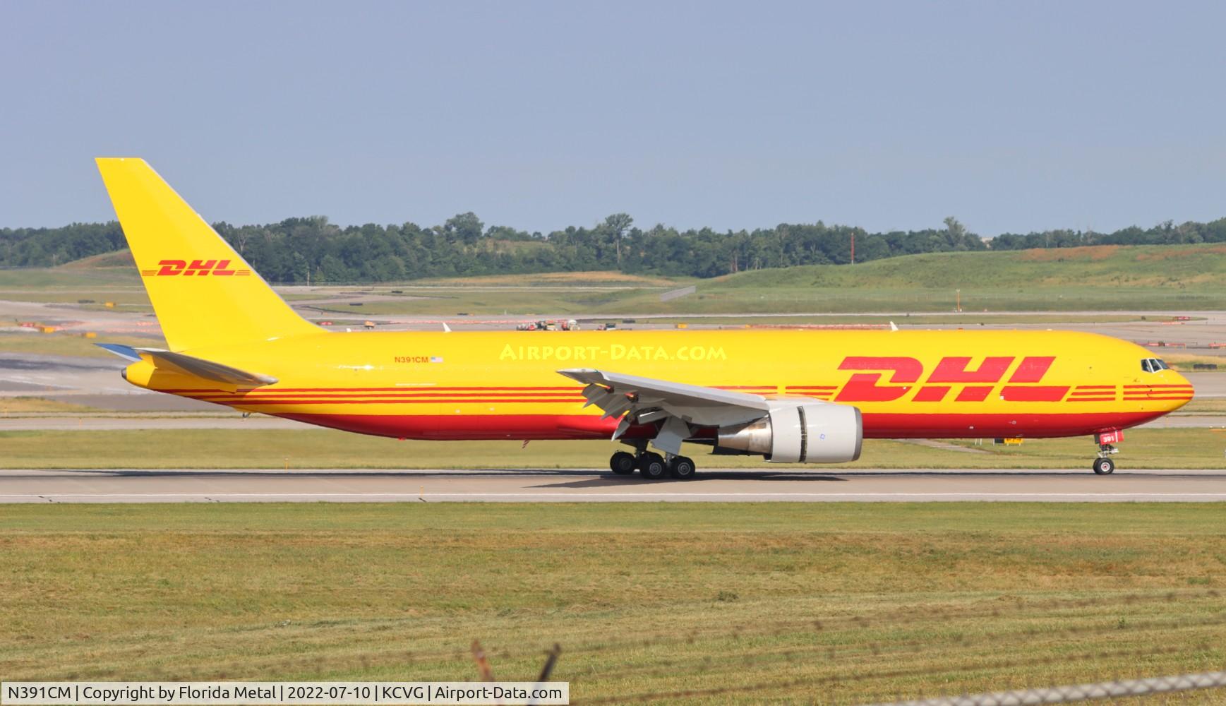 N391CM, 2002 Boeing 767-381/ER C/N 32975, DHL 767-300F zx MIA-CVG