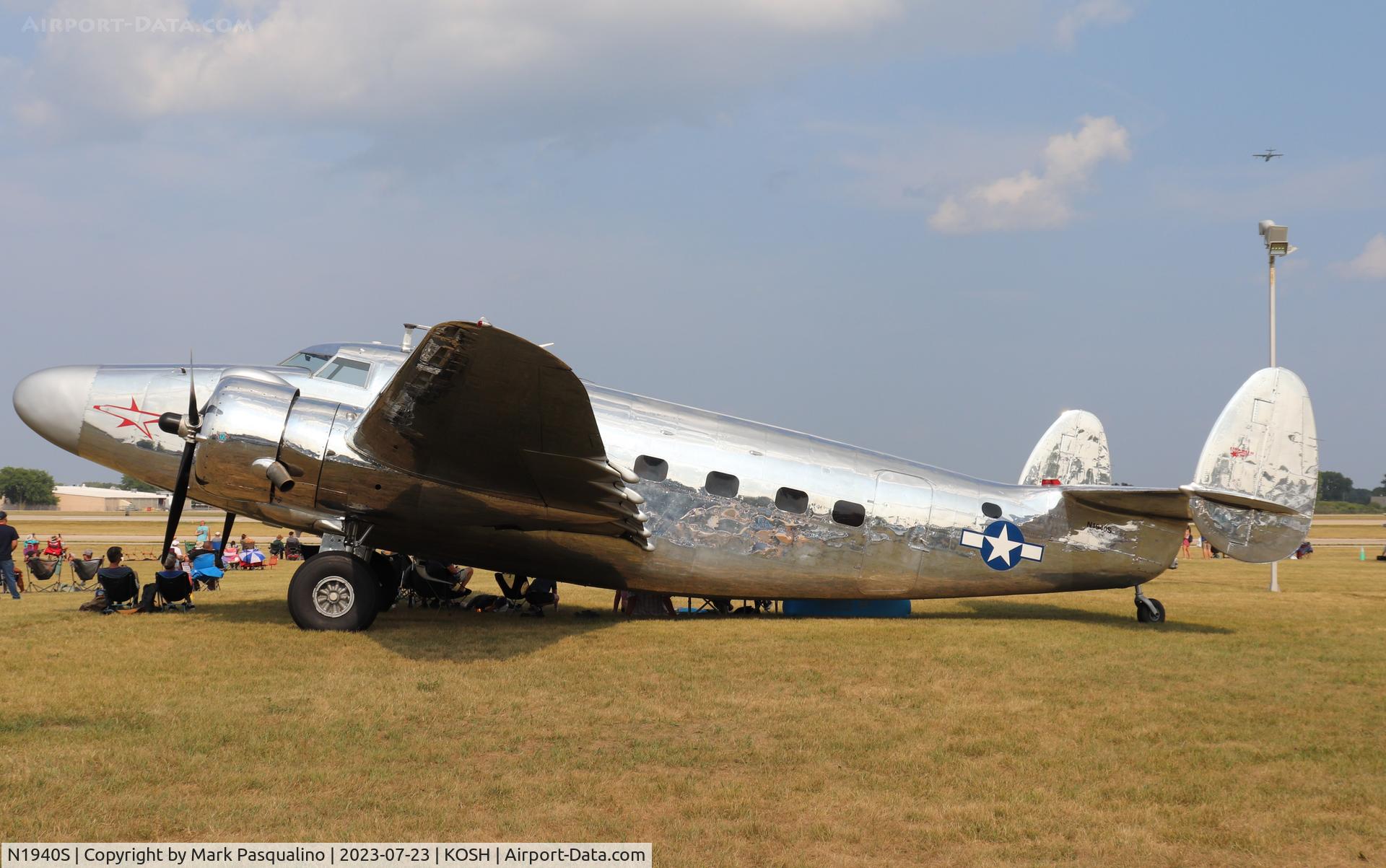 N1940S, 1943 Lockheed 18-56 Lodestar C/N 18-2509, Lockheed 18-56