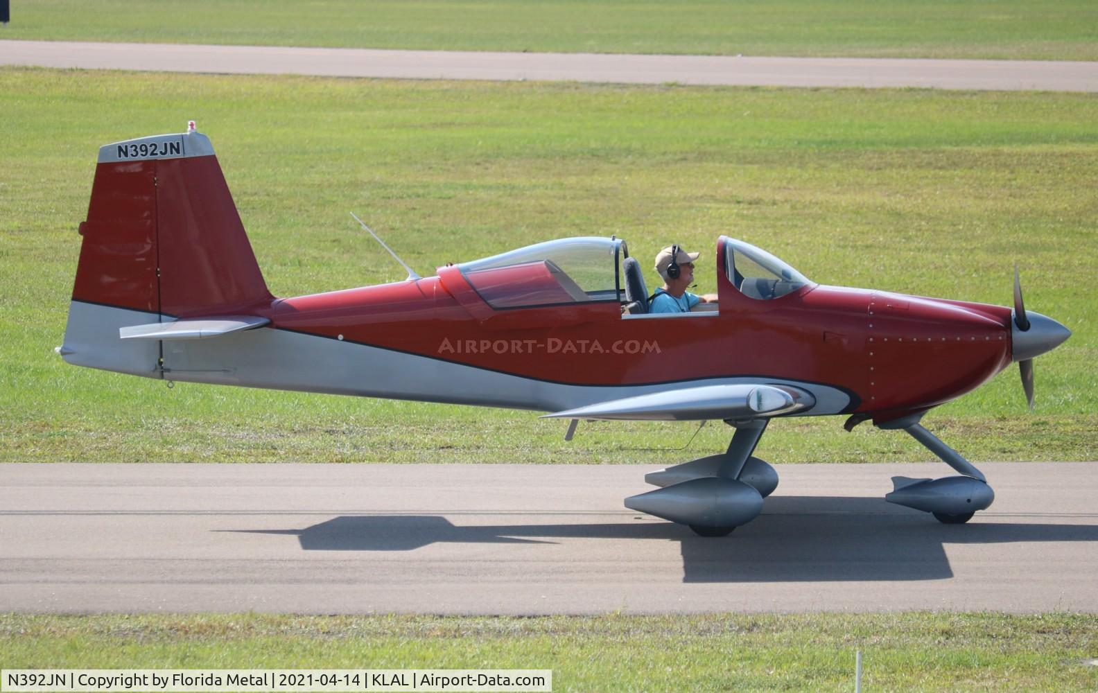 N392JN, Vans RV-7A C/N 72474, RV-7A zx