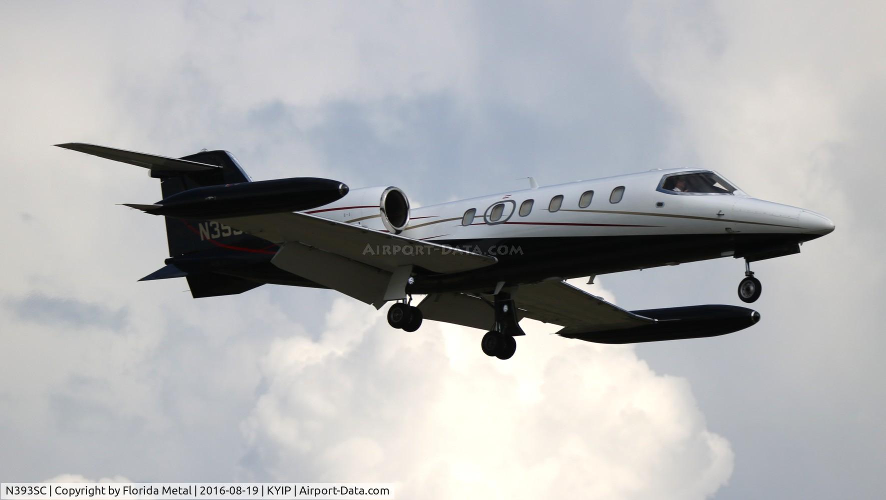 N393SC, 1989 Learjet 35A C/N 35-650, Lear 35 zx
