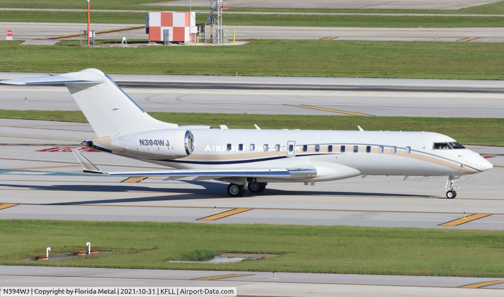N394WJ, 2007 Bombardier BD-700-1A10 Global Express C/N 9262, Global Express zx