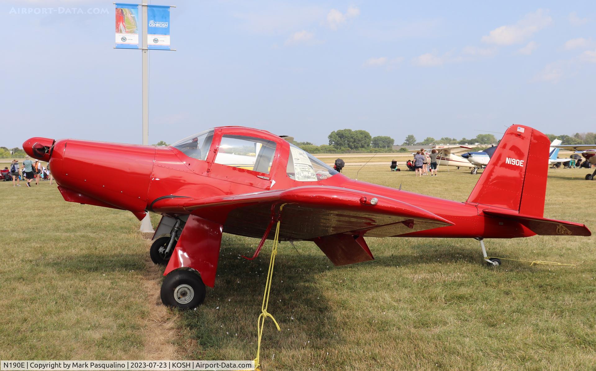 N190E, 1951 Meyers MAC-145 C/N 209, Meyers MAC-145