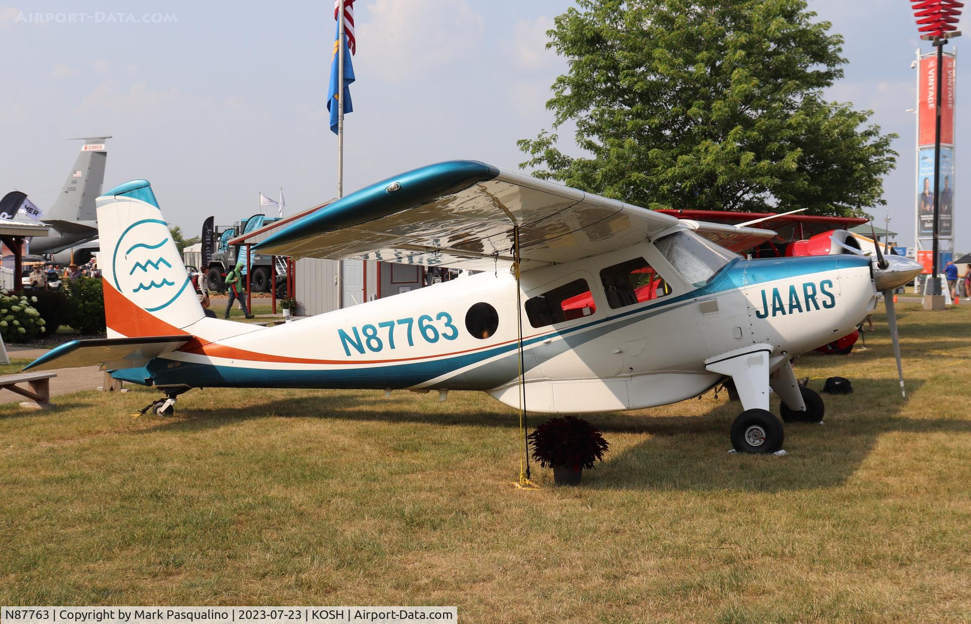 N87763, Helio U-10B Super Courier C/N 558, Helio U-10B Super Courier