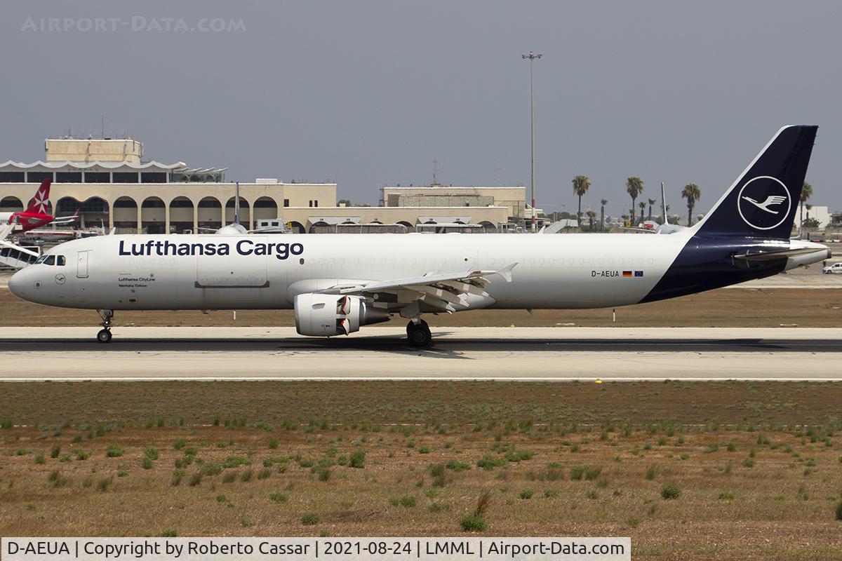 D-AEUA, 2003 Airbus A321-211 C/N 1988, Runway 31