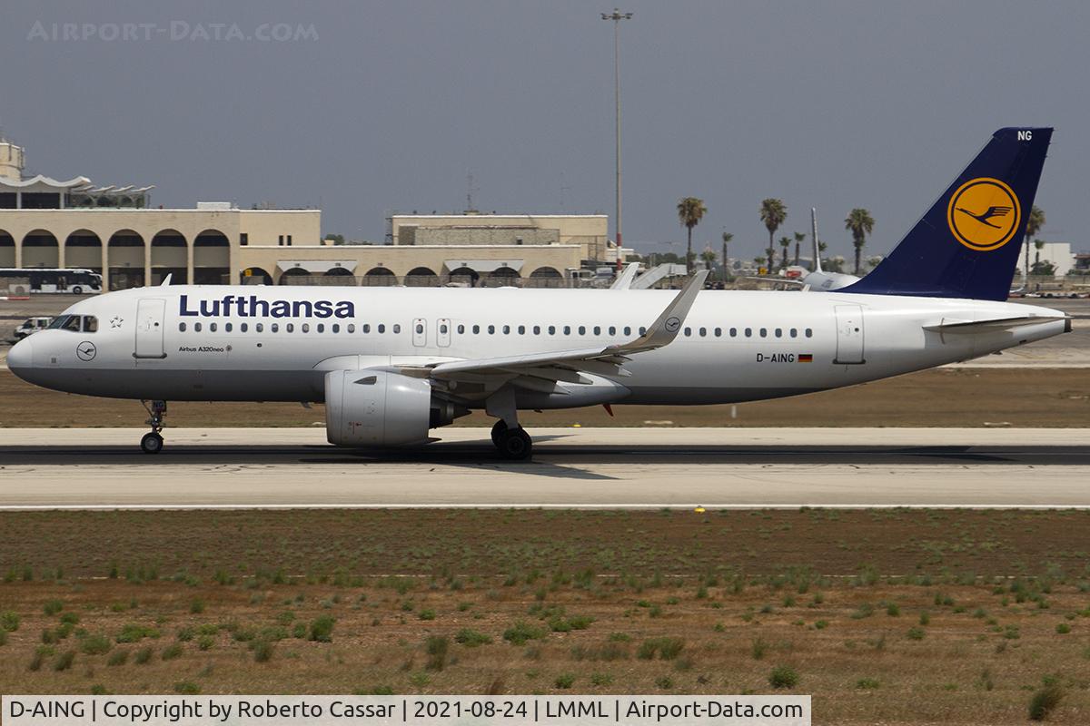 D-AING, 2017 Airbus A320-271N C/N 7588, Runway 31