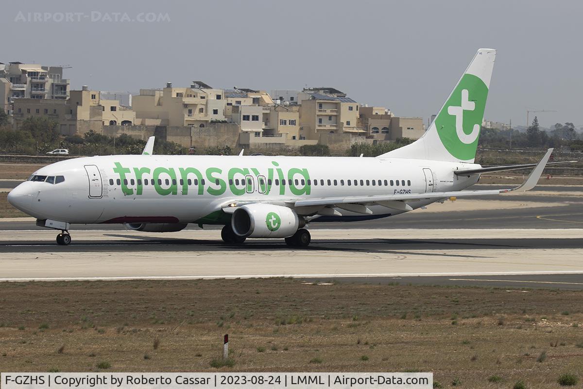 F-GZHS, 2007 Boeing 737-84P C/N 35074, Runway 31