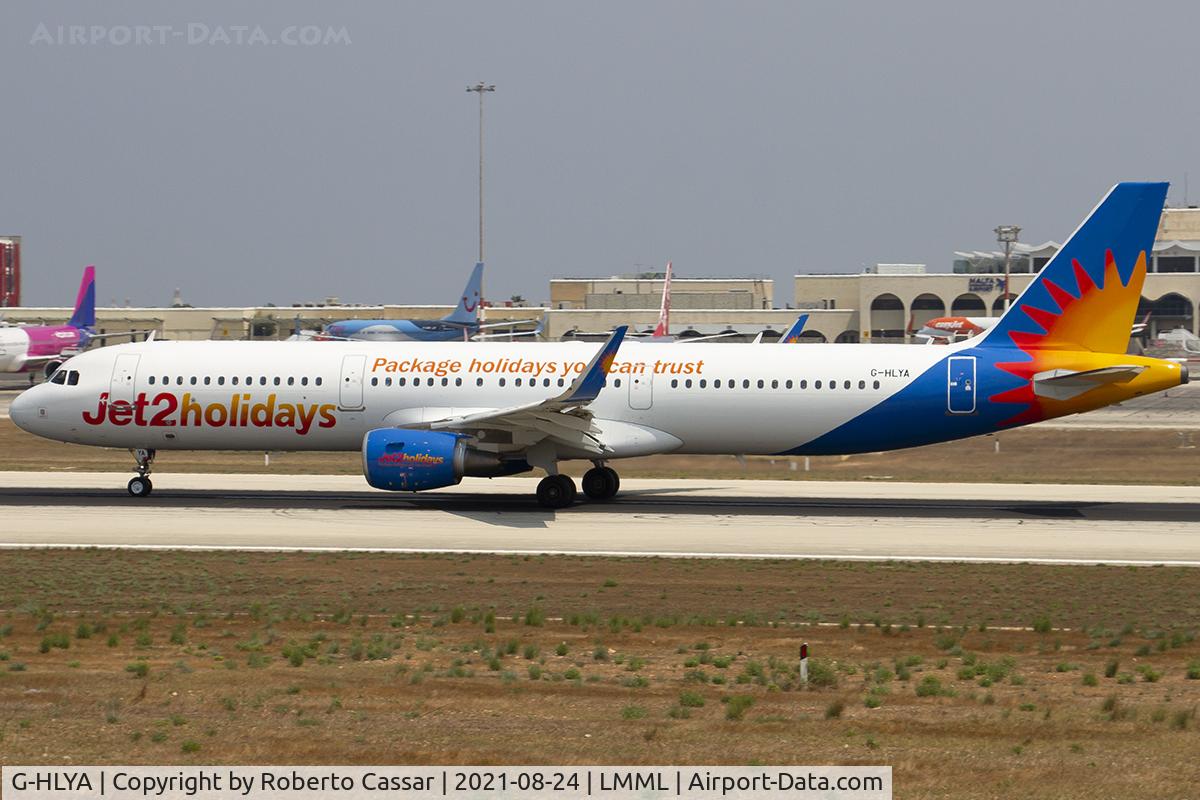 G-HLYA, 2014 Airbus A321-211 C/N 6038, Runway 31