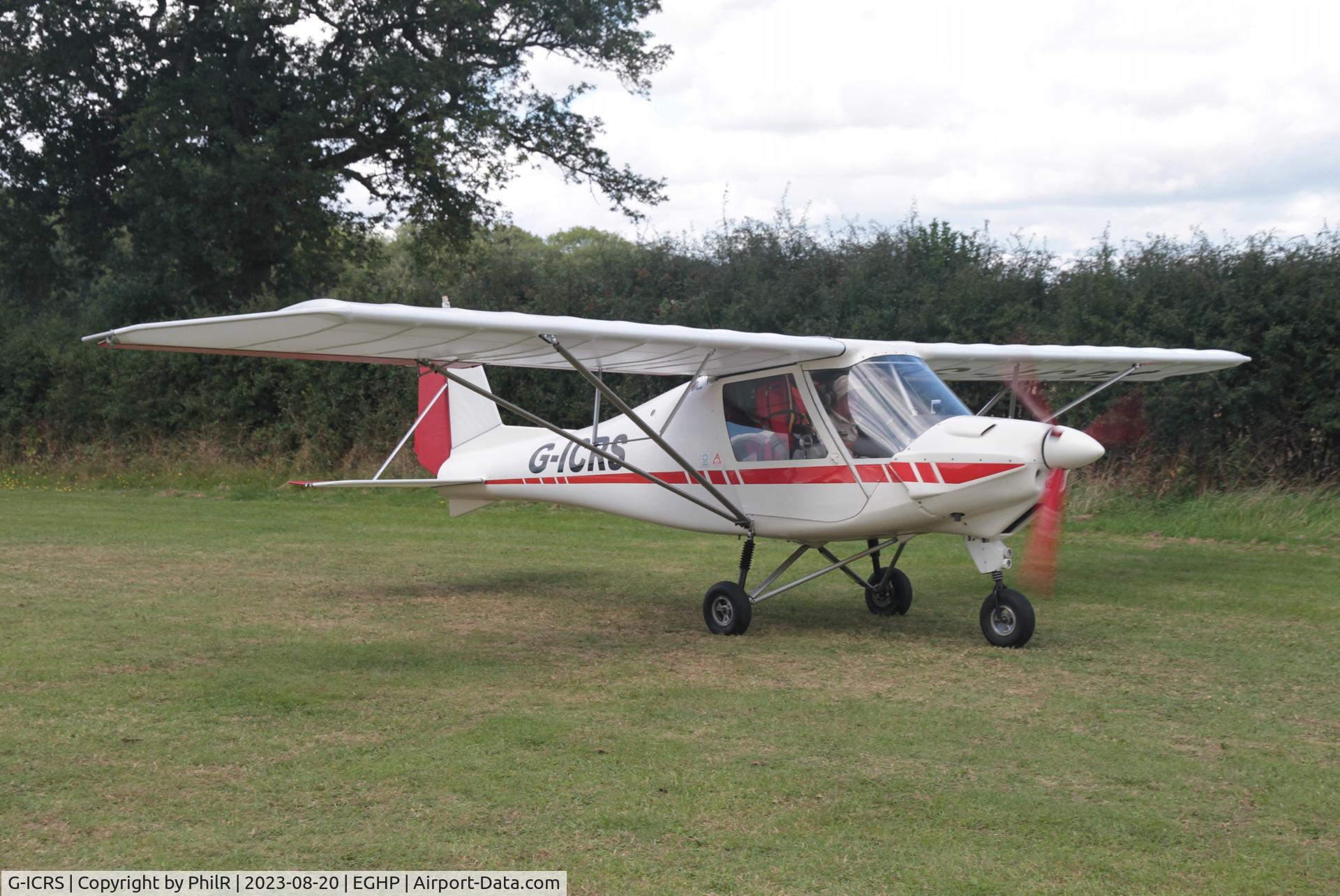 G-ICRS, 2002 Comco Ikarus C42 FB UK C/N PFA 322-13873, G-ICRS 2002 Comco Ikarus C42 FB UK LAA Fly In Popham