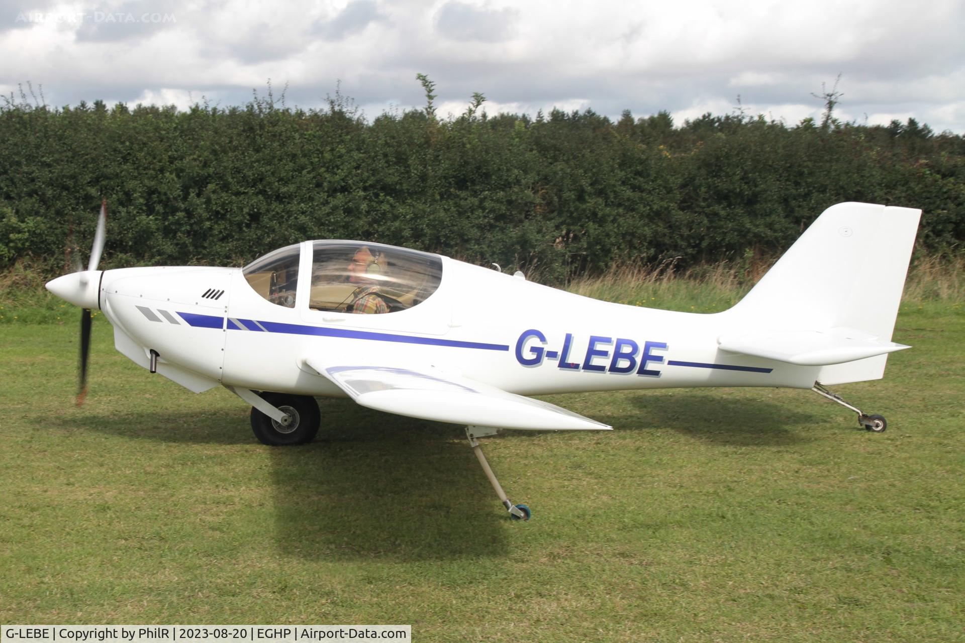G-LEBE, 2001 Europa Monowheel C/N PFA 247-12927, G-LEBE 2012 Europa LAA Fly In Popham