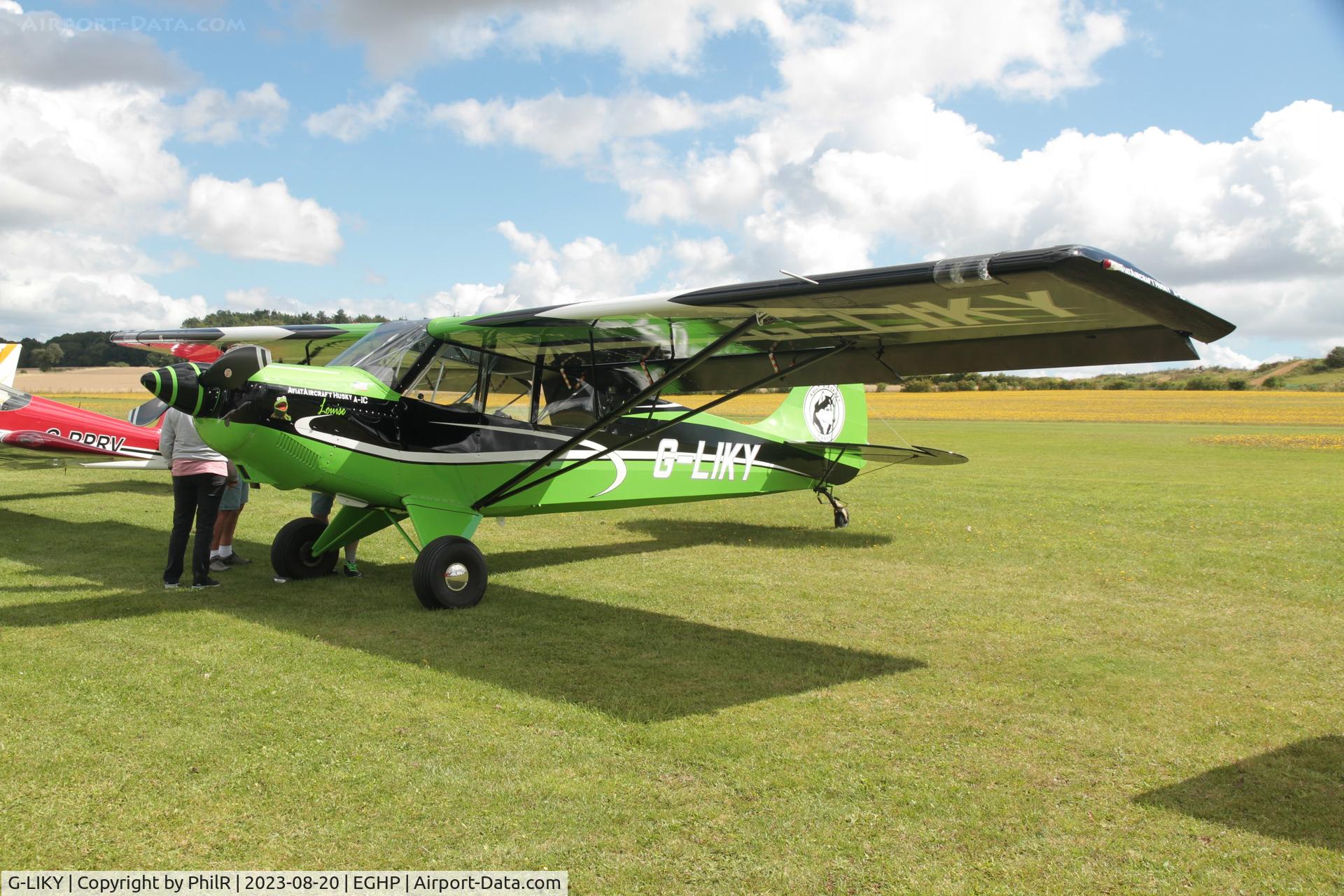 G-LIKY, 2015 Aviat A-1C-180 Husky C/N 3254, G-LIKY 2015 Aviat A-1C-180 Husky  LAA Fly In Popham