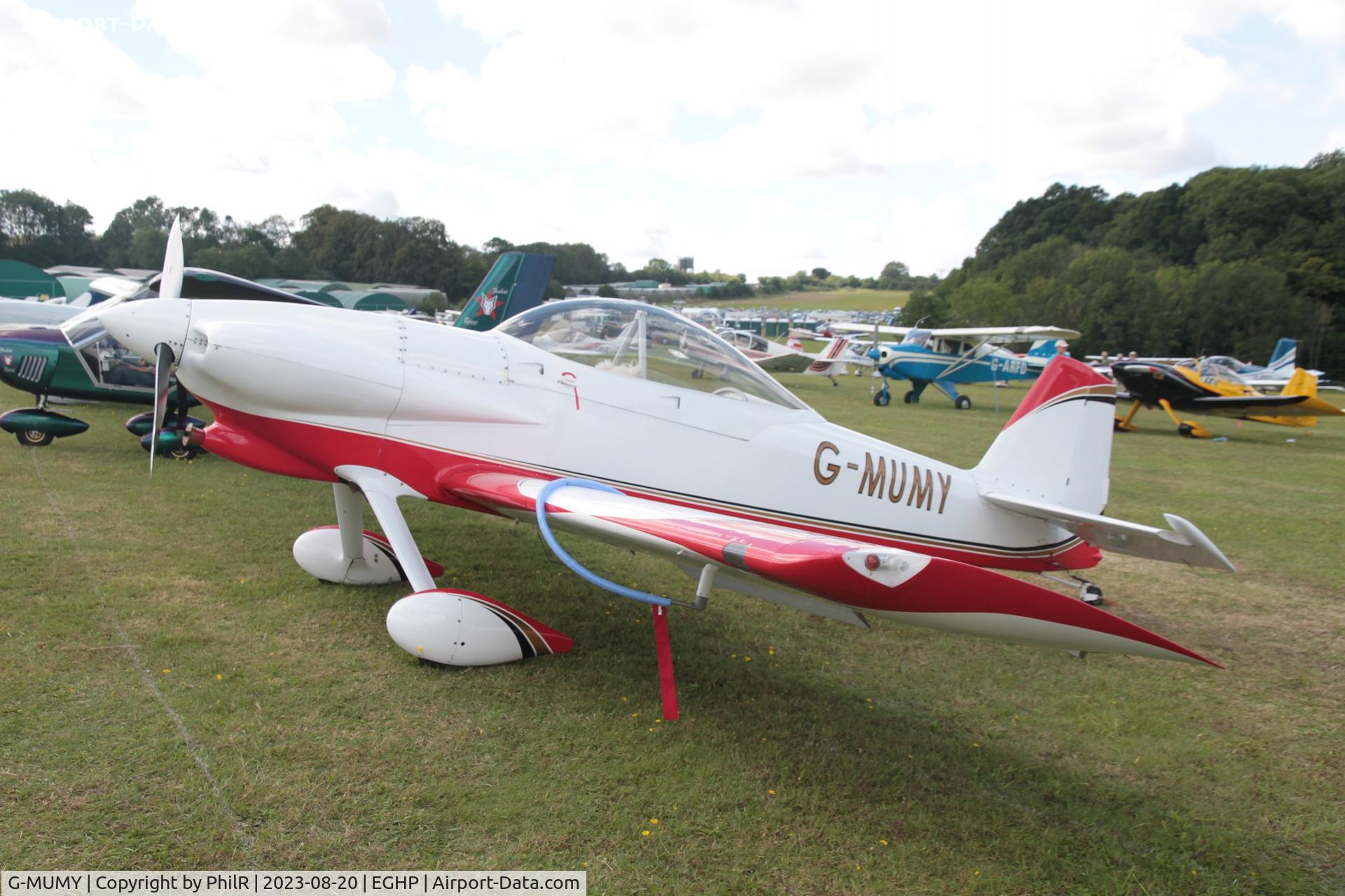 G-MUMY, 2005 Vans RV-4 C/N PFA 181-13401, G-MUMY 2007 VANS RV-4 LAA Fly In Popham