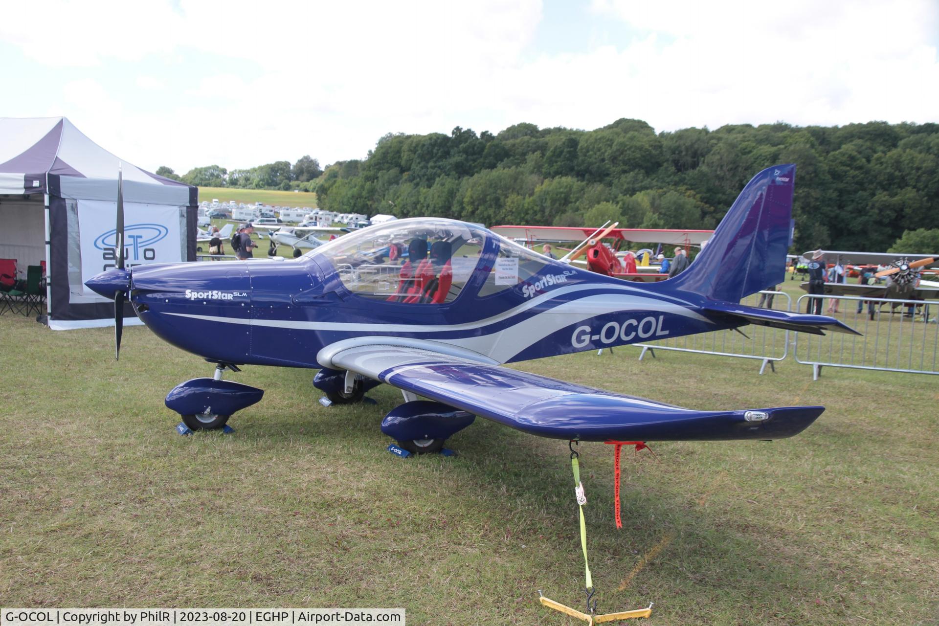 G-OCOL, 2022 Ascent Industries Sportstar SLM C/N 2022-2206, G-OCOL 2022 Ascent Industries Ltd Sportstar SLM LAA Fly In Popham