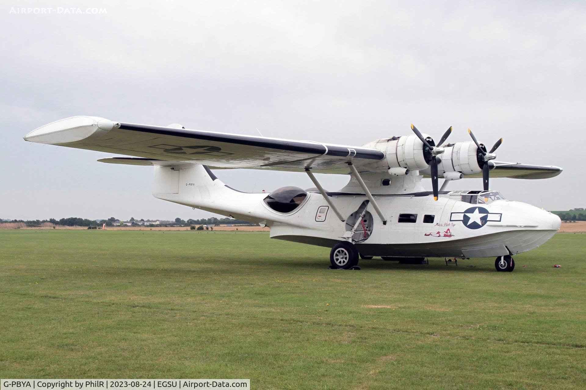 G-PBYA, 1944 Consolidated (Canadian Vickers) PBV-1A Canso A C/N CV-283, G-PBYA '433915' 1943 Vickers Canada PBY-5A Canso Duxford