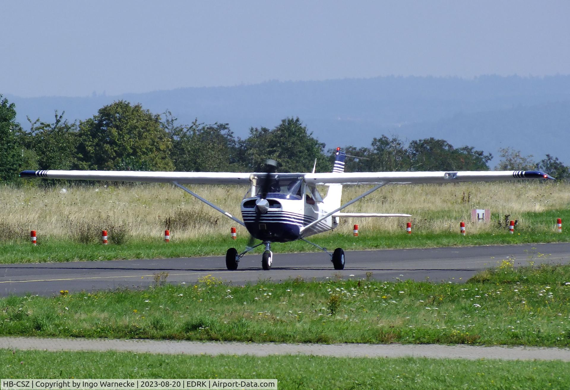 HB-CSZ, Reims F150H C/N 0265, Cessna (Reims) F150H at Koblenz-Winningen airfield