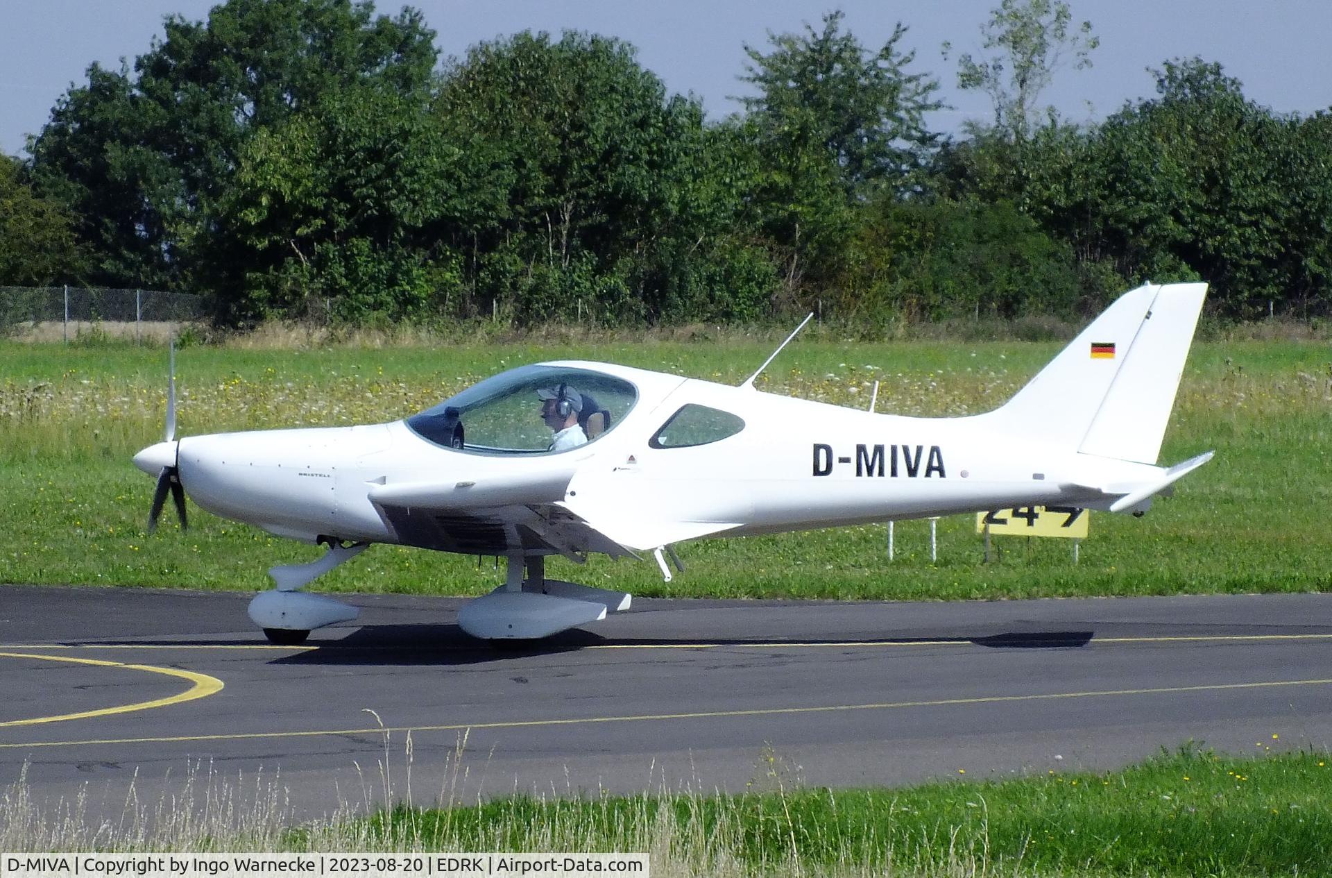 D-MIVA, BRM Aero Bristell NG5 SpeedWing C/N not found_D-MIVA, BRM Aero Bristell NG-5 SpeedWing at Koblenz-Winningen airfield