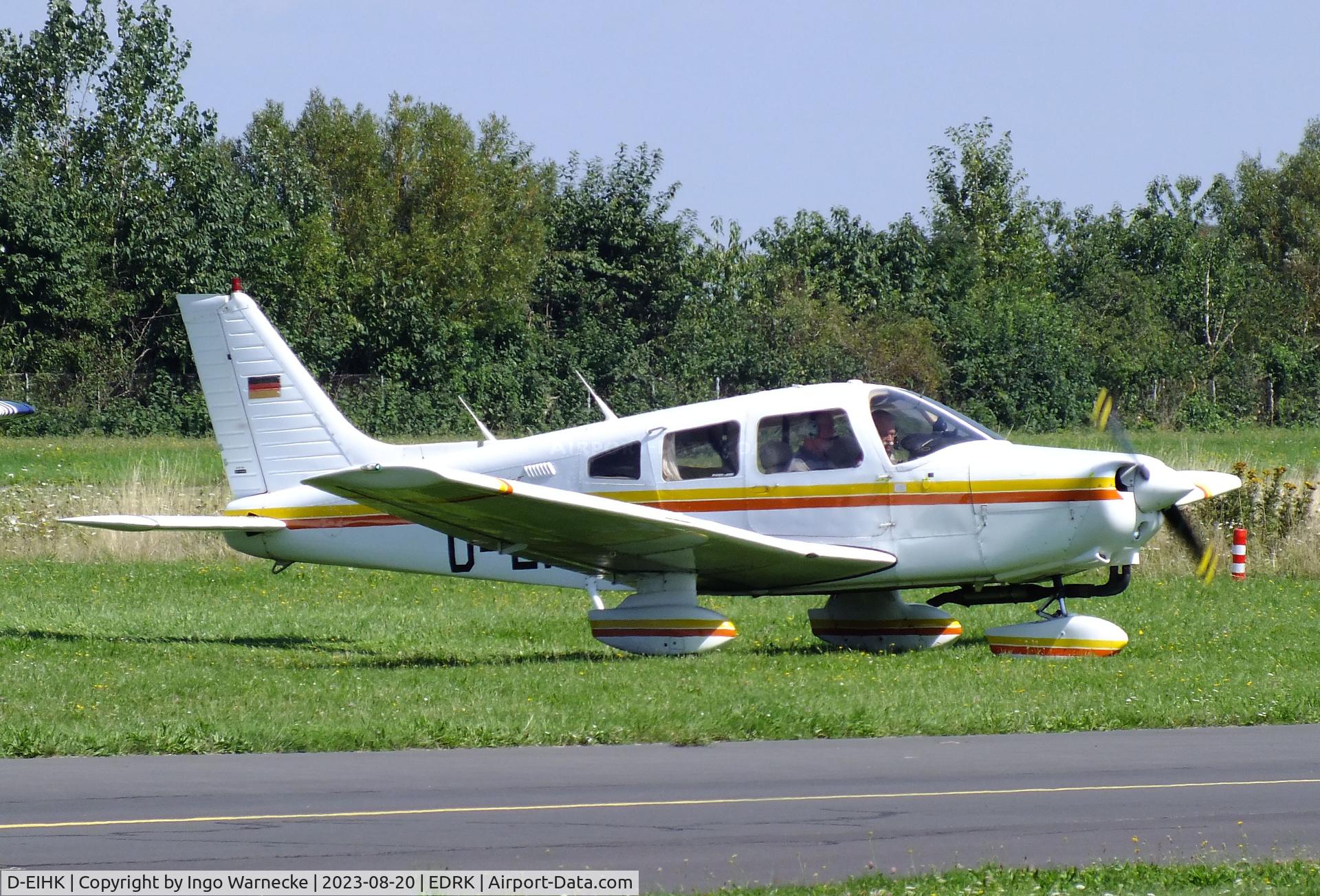 D-EIHK, Piper PA-28-161 Warrior II C/N 28-16002, Piper PA-28-161 Warrior II at Koblenz-Winningen airfield